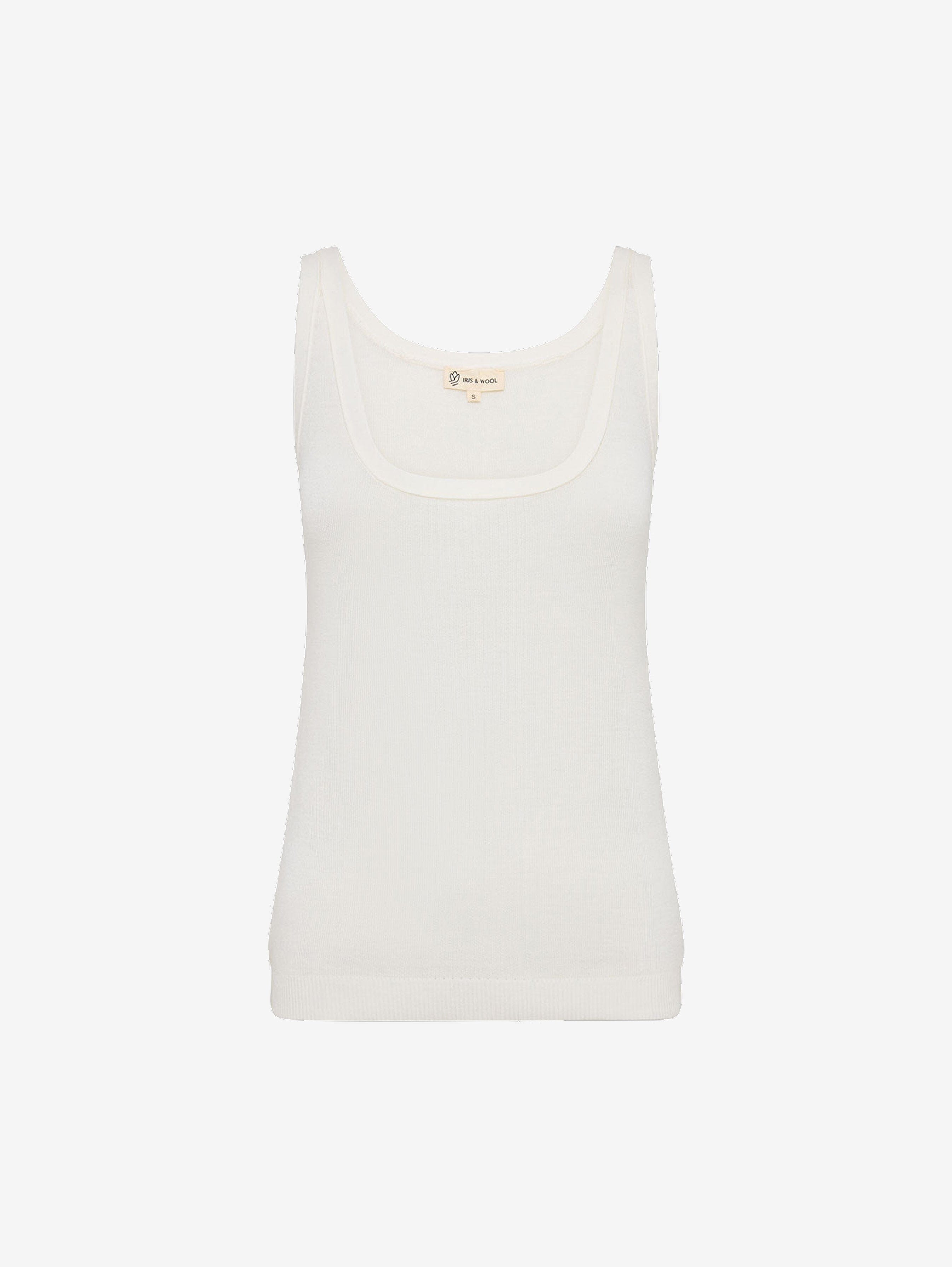 Essential Wool Singlet Shirts & Tops Iris and Wool 