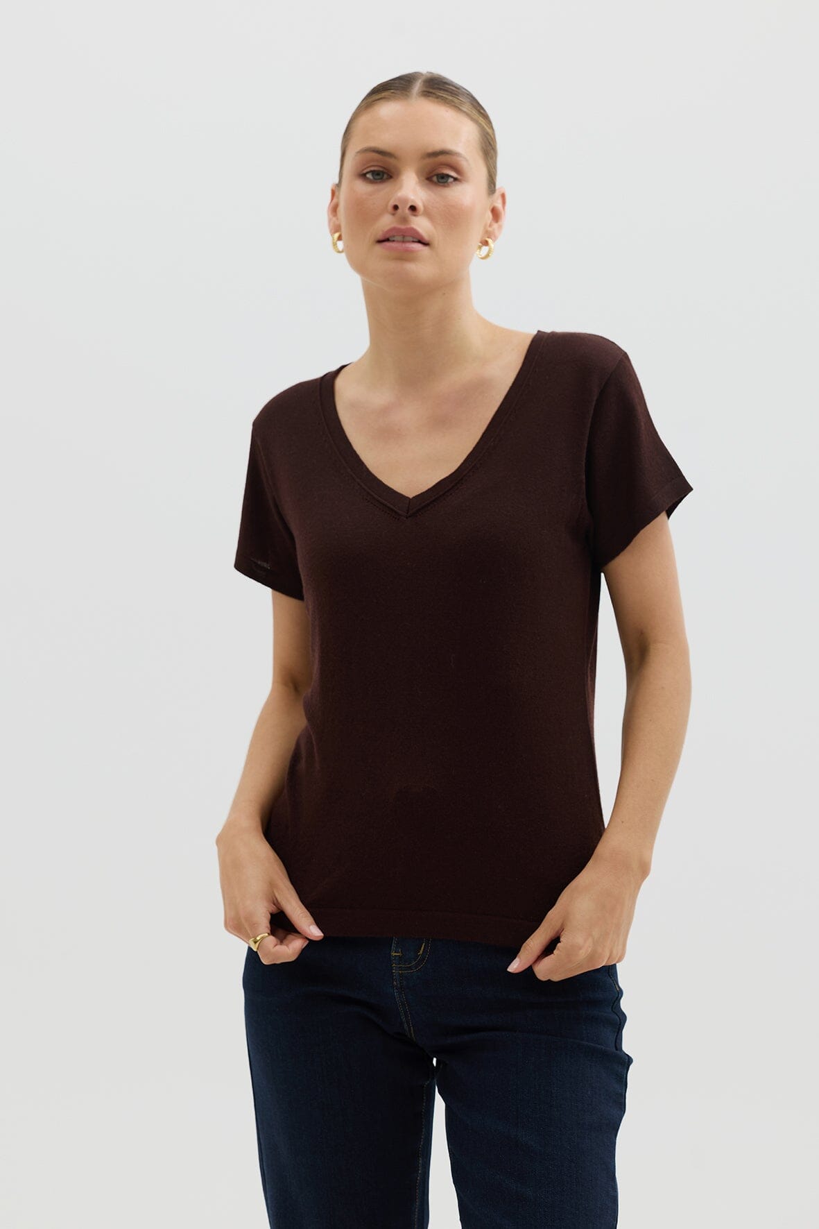 Essential Wool Tshirt Shirts & Tops Iris and Wool 