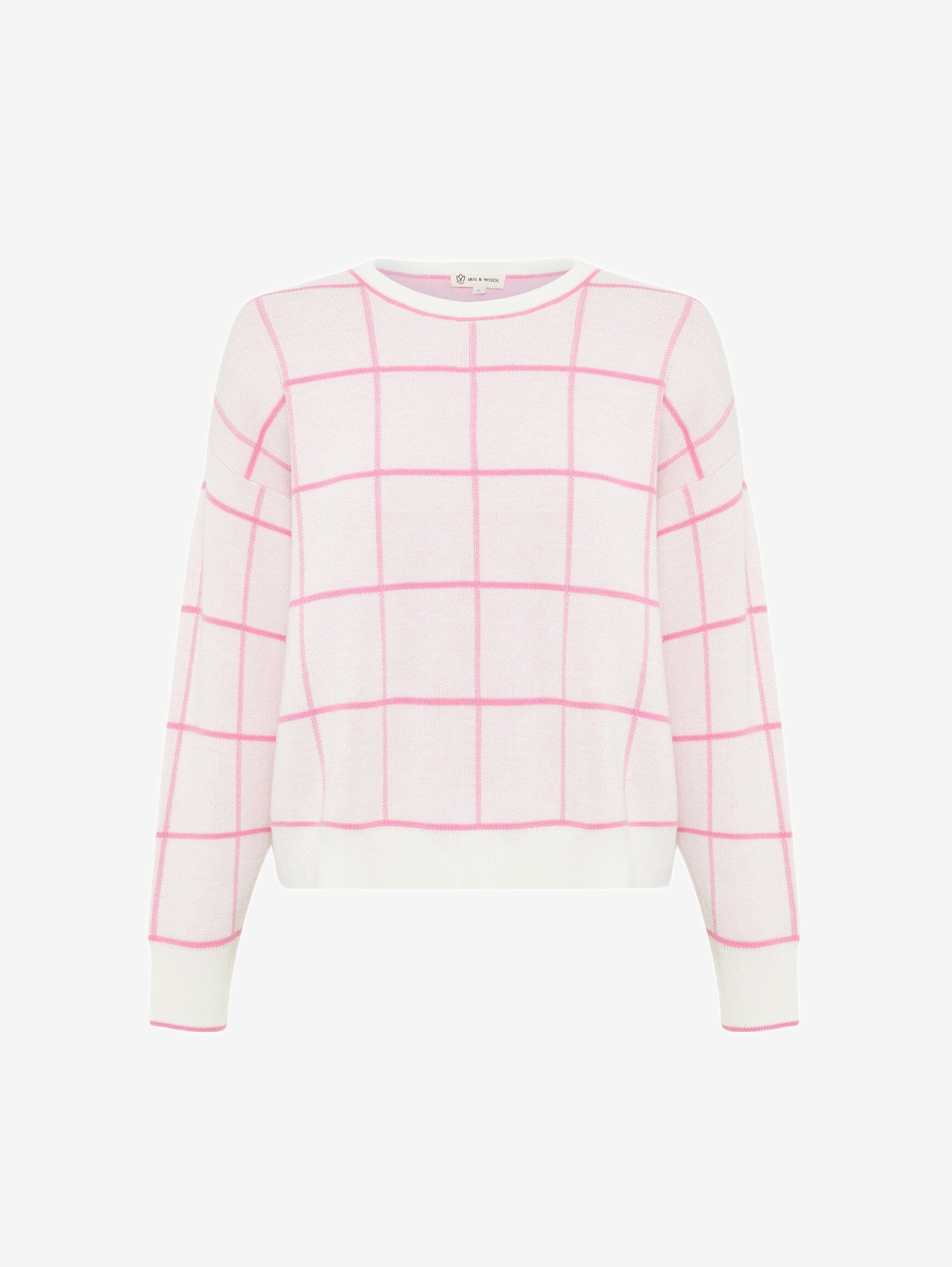 Gargle Gingham Knitwear Iris and Wool 