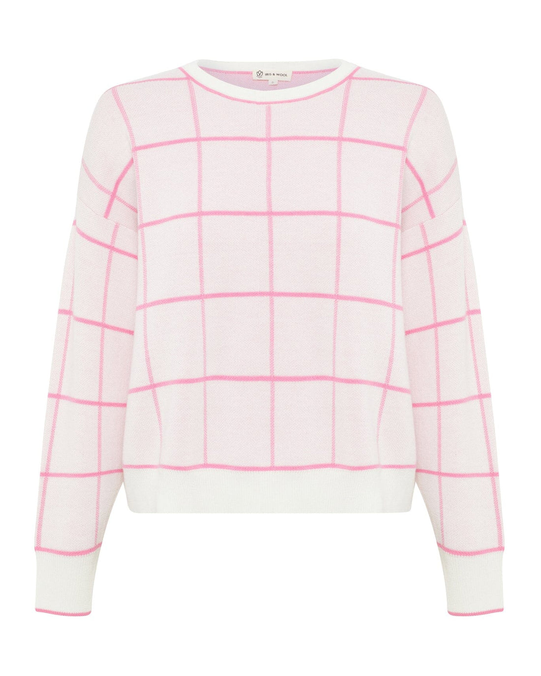 Gargle Gingham Knitwear Iris and Wool 