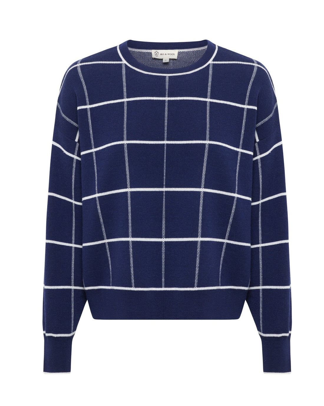 Gargle Gingham Knitwear Iris and Wool 