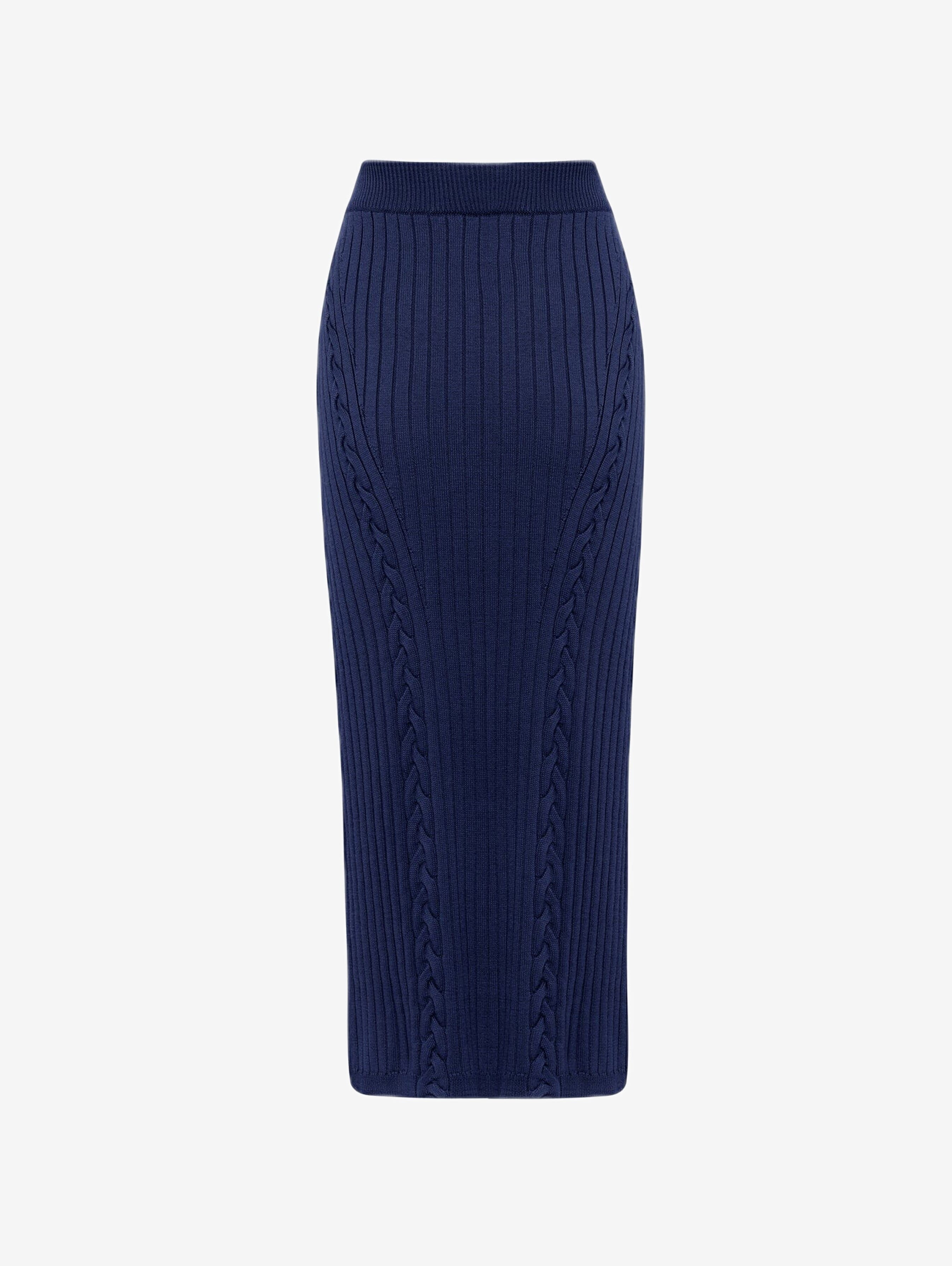 Grace Skirt Knitwear Iris and Wool 