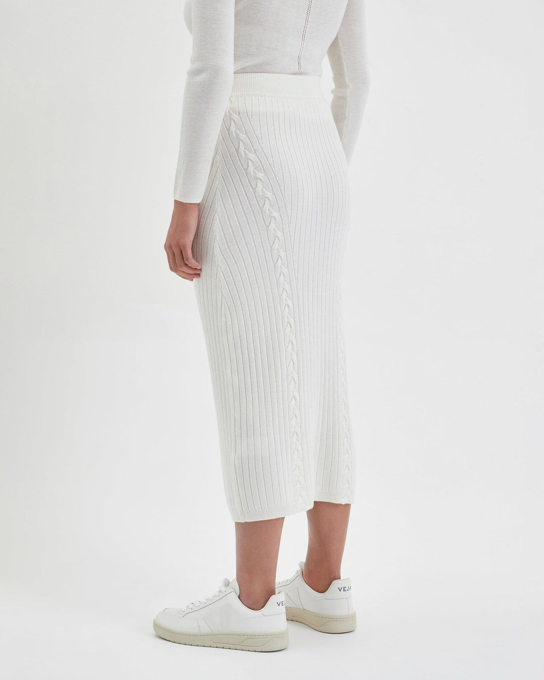 Grace Skirt Knitwear Iris and Wool 