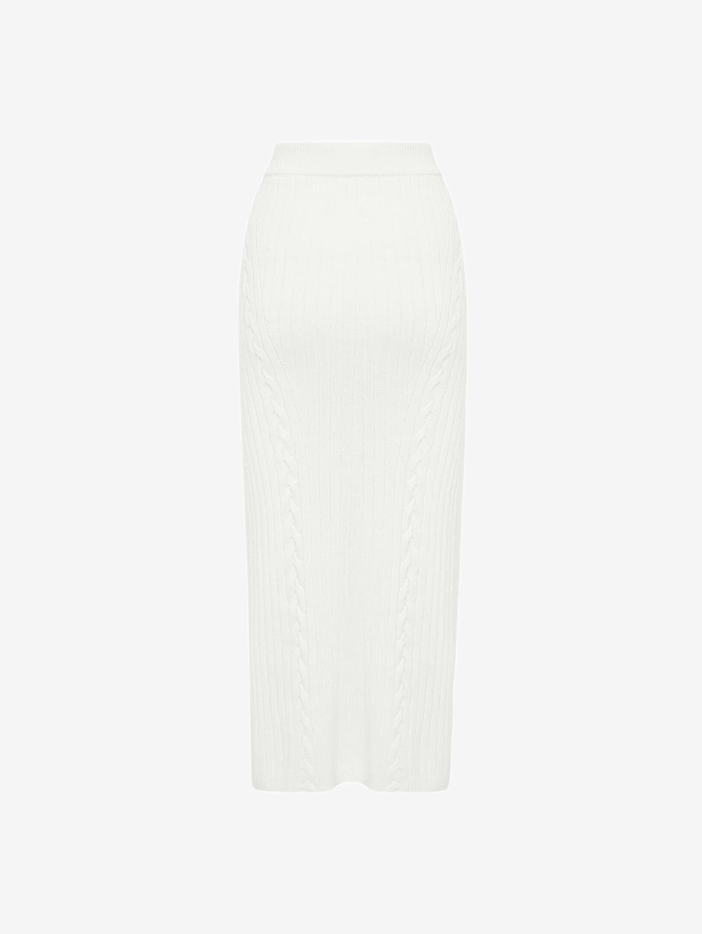 Grace Skirt Knitwear Iris and Wool 