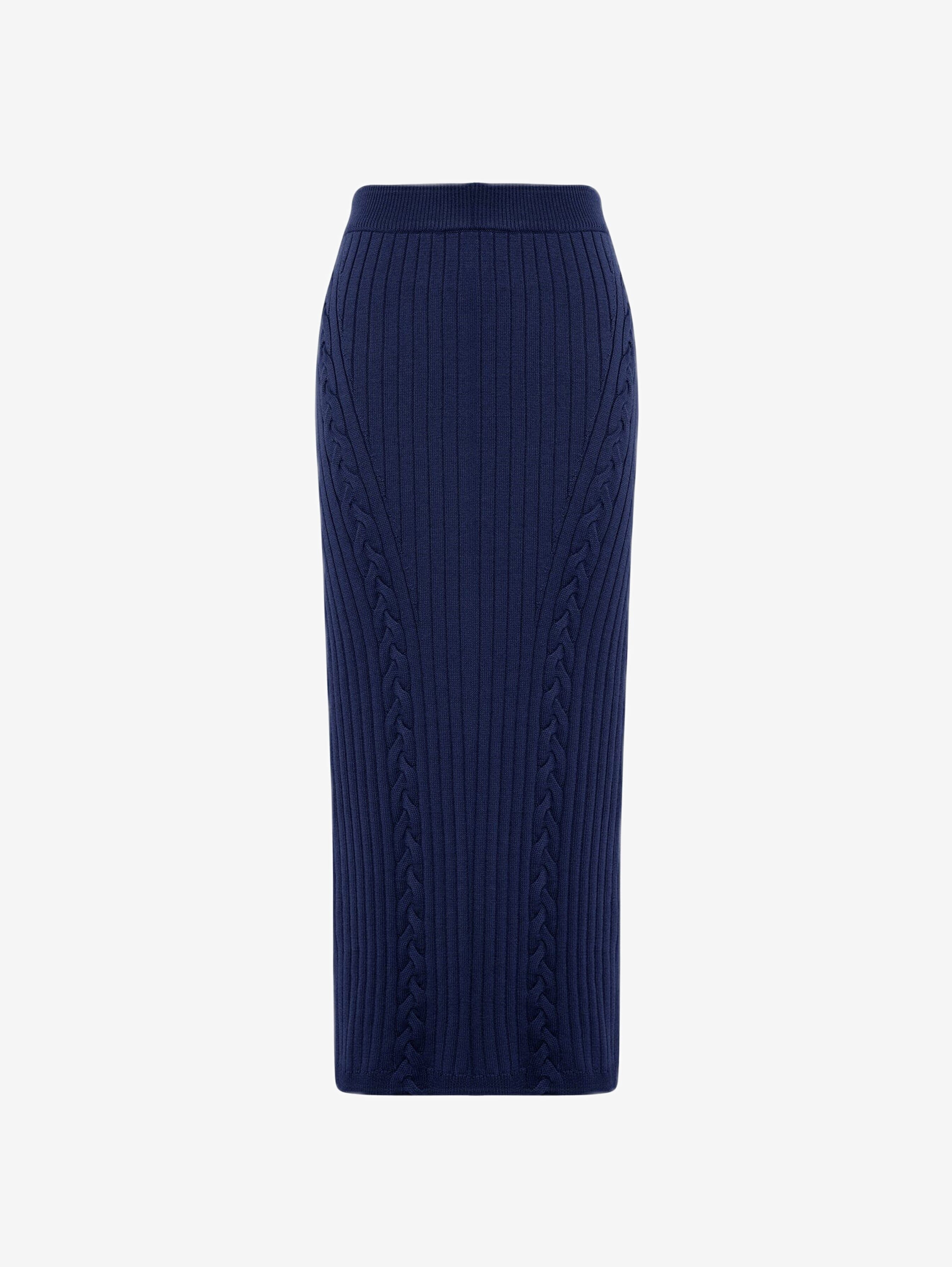 Grace Skirt Knitwear Iris and Wool 