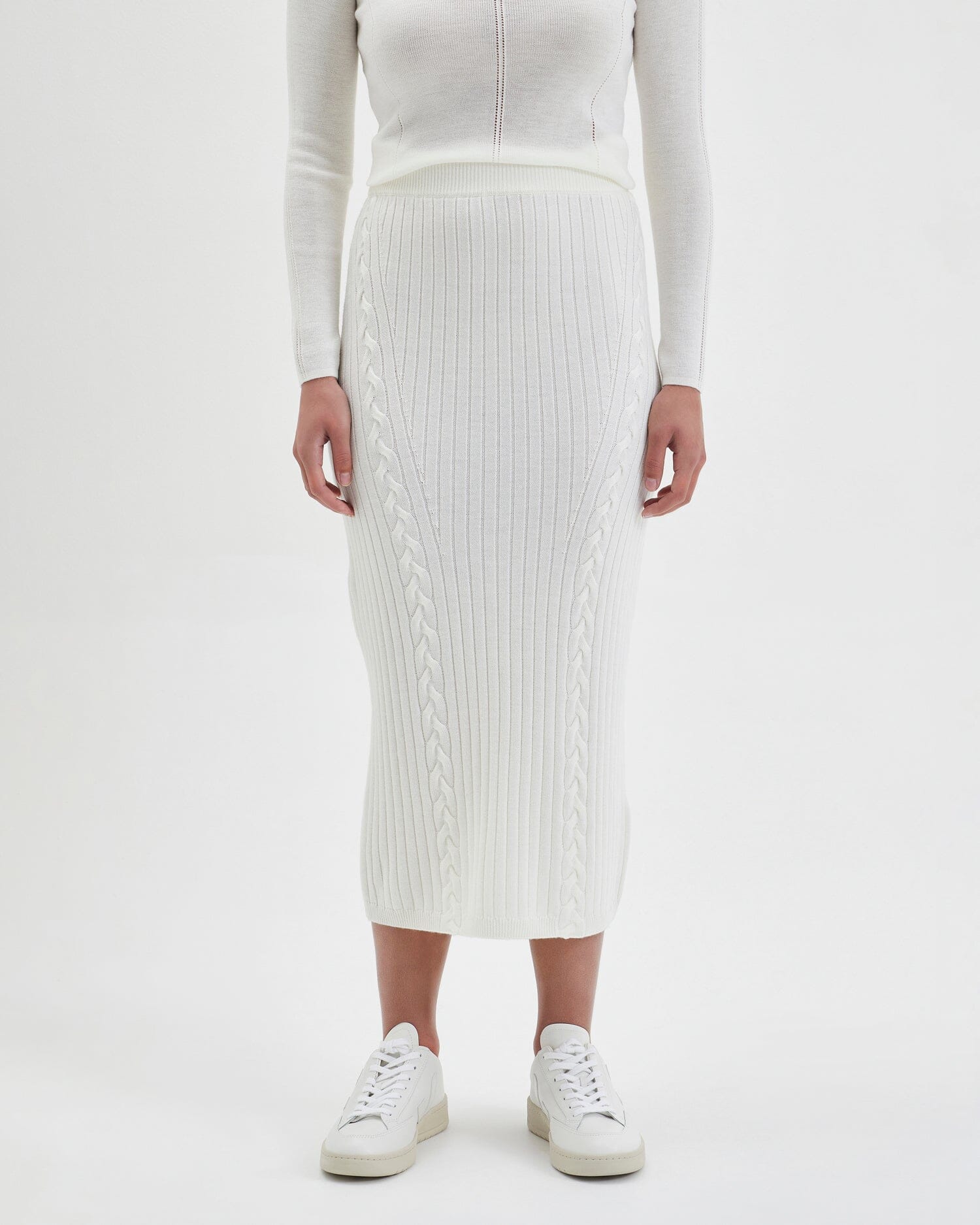 Grace Skirt Knitwear Iris and Wool 