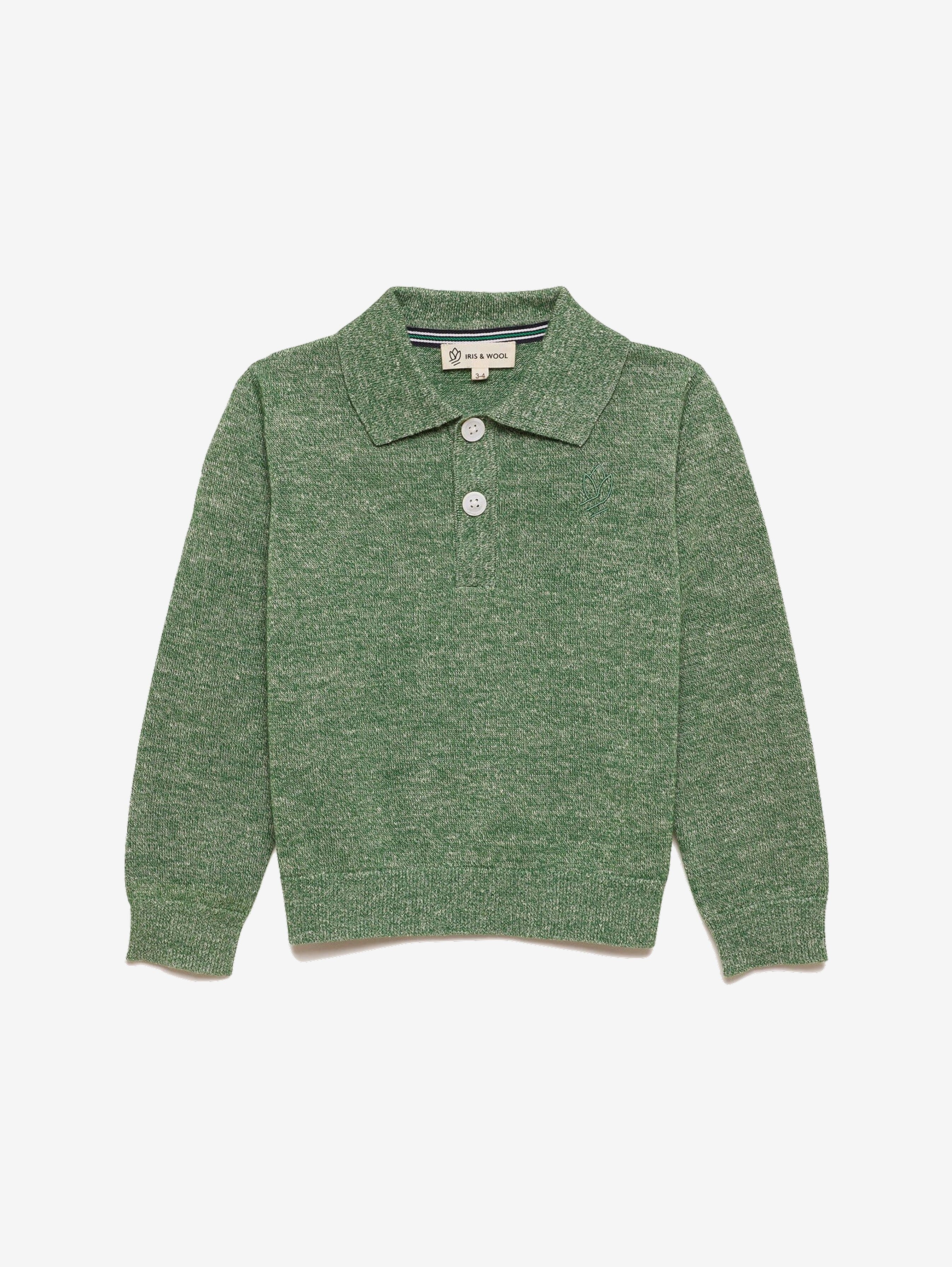 Iris Polo Sweater Baby & Toddler Tops Iris and Wool 