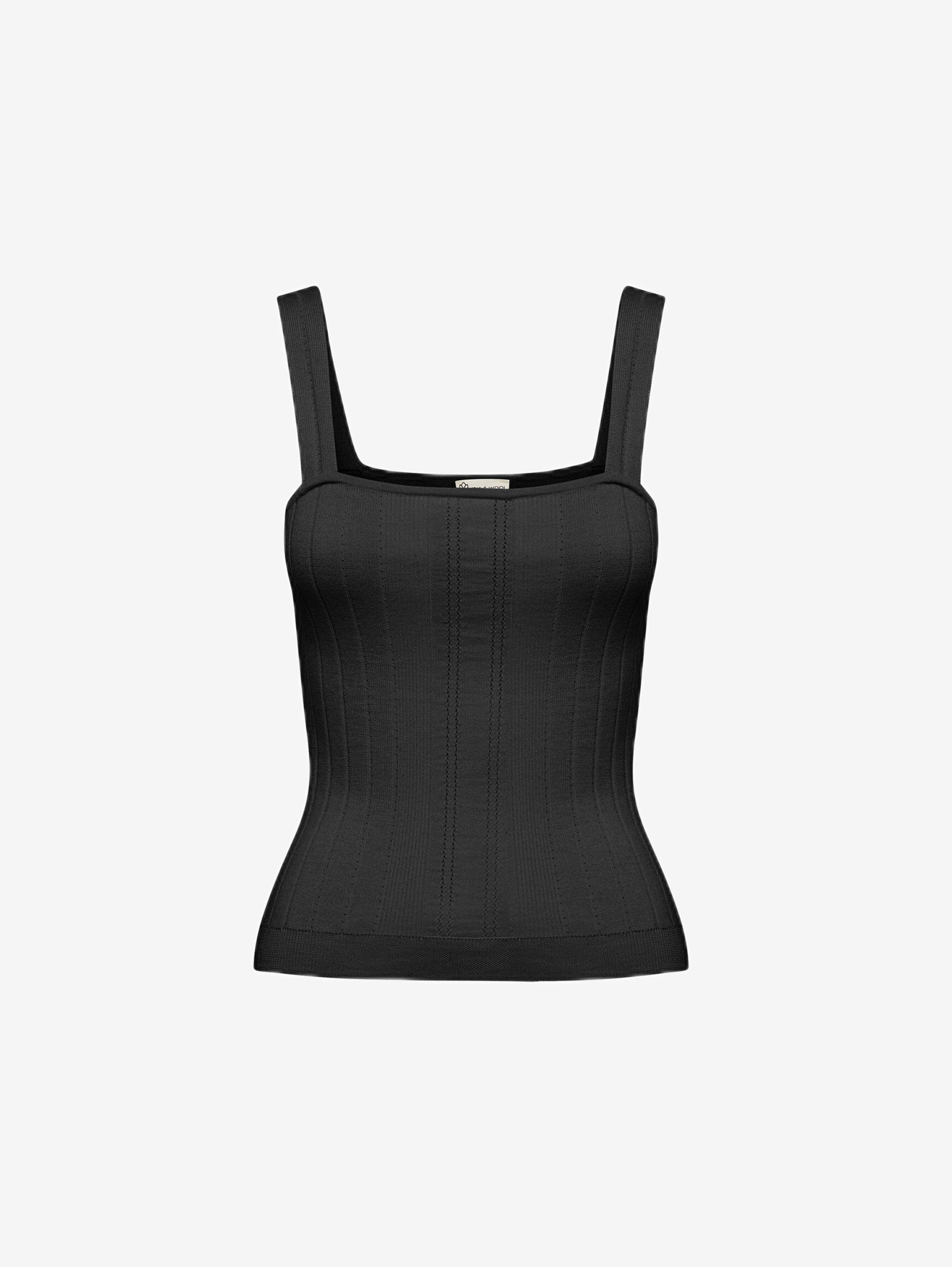 Isla Rib Cami Shirts & Tops Iris and Wool 