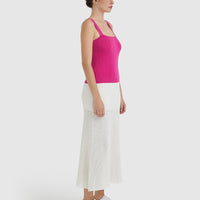 Isla Rib Cami Shirts & Tops Iris and Wool 