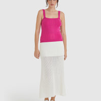 Isla Rib Cami Shirts & Tops Iris and Wool 