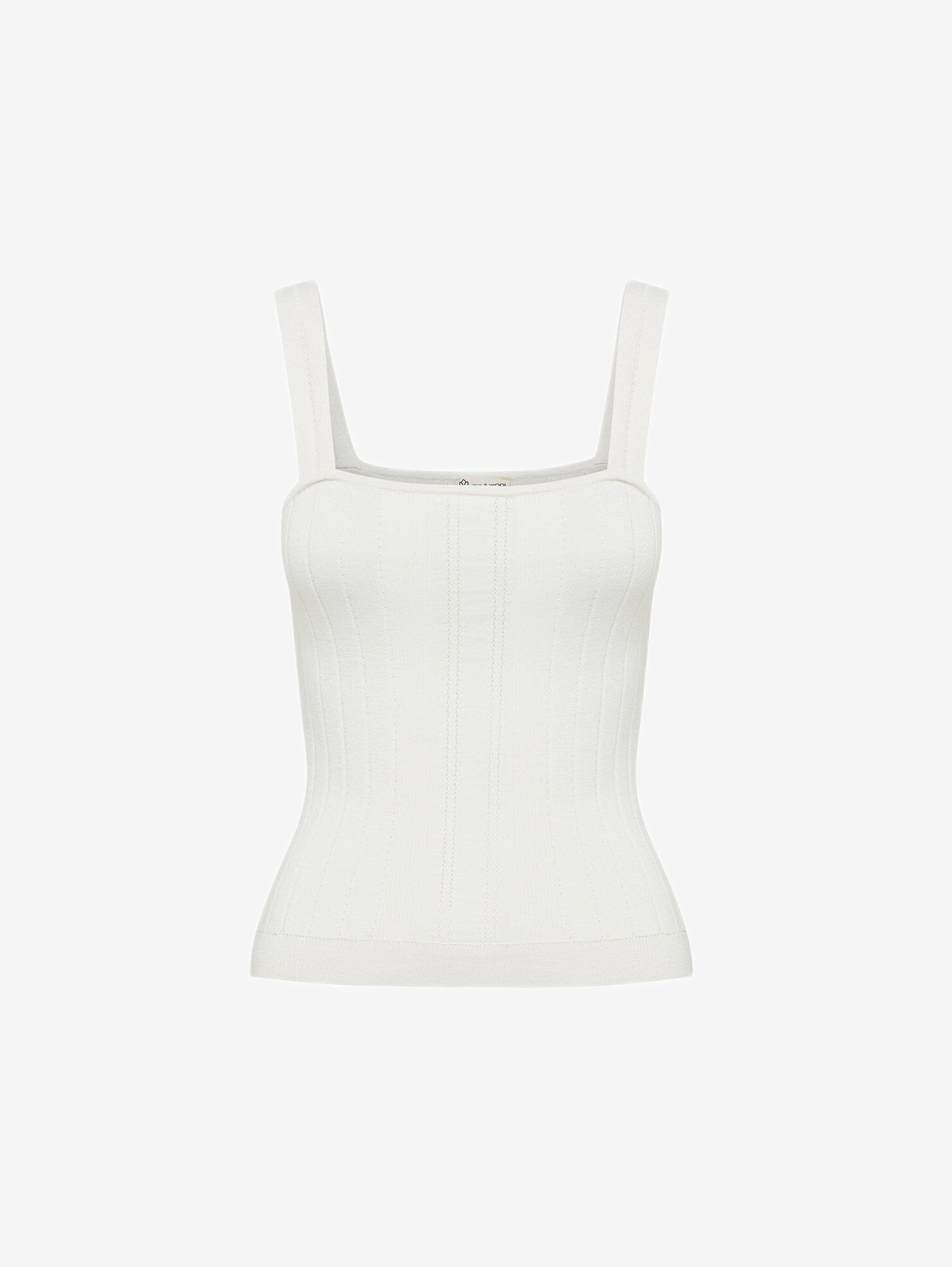 Isla Rib Cami Shirts & Tops Iris and Wool 