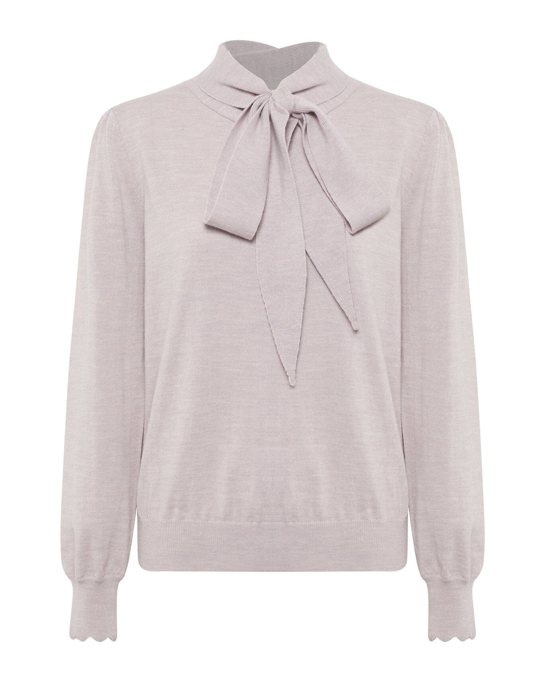 Jacqueline Bow Sweater Knitwear Iris and Wool 