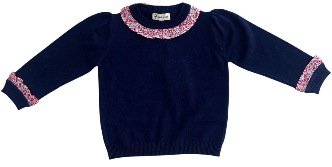 Lucy Liberty Childrens Wool Sweater Baby & Toddler Tops Iris and Wool 