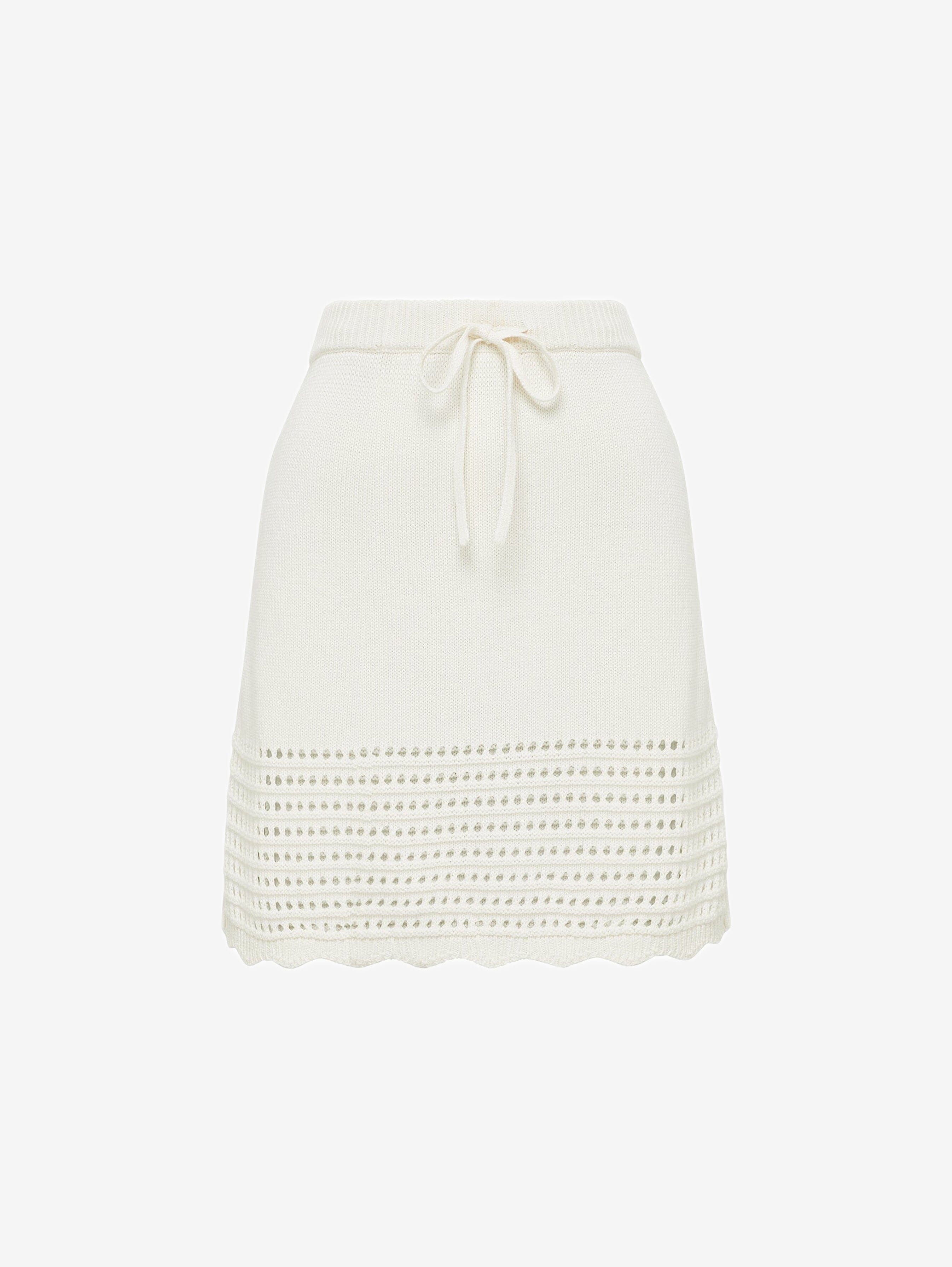 Margot Crochet Mini Skirt Skirt Iris and Wool 