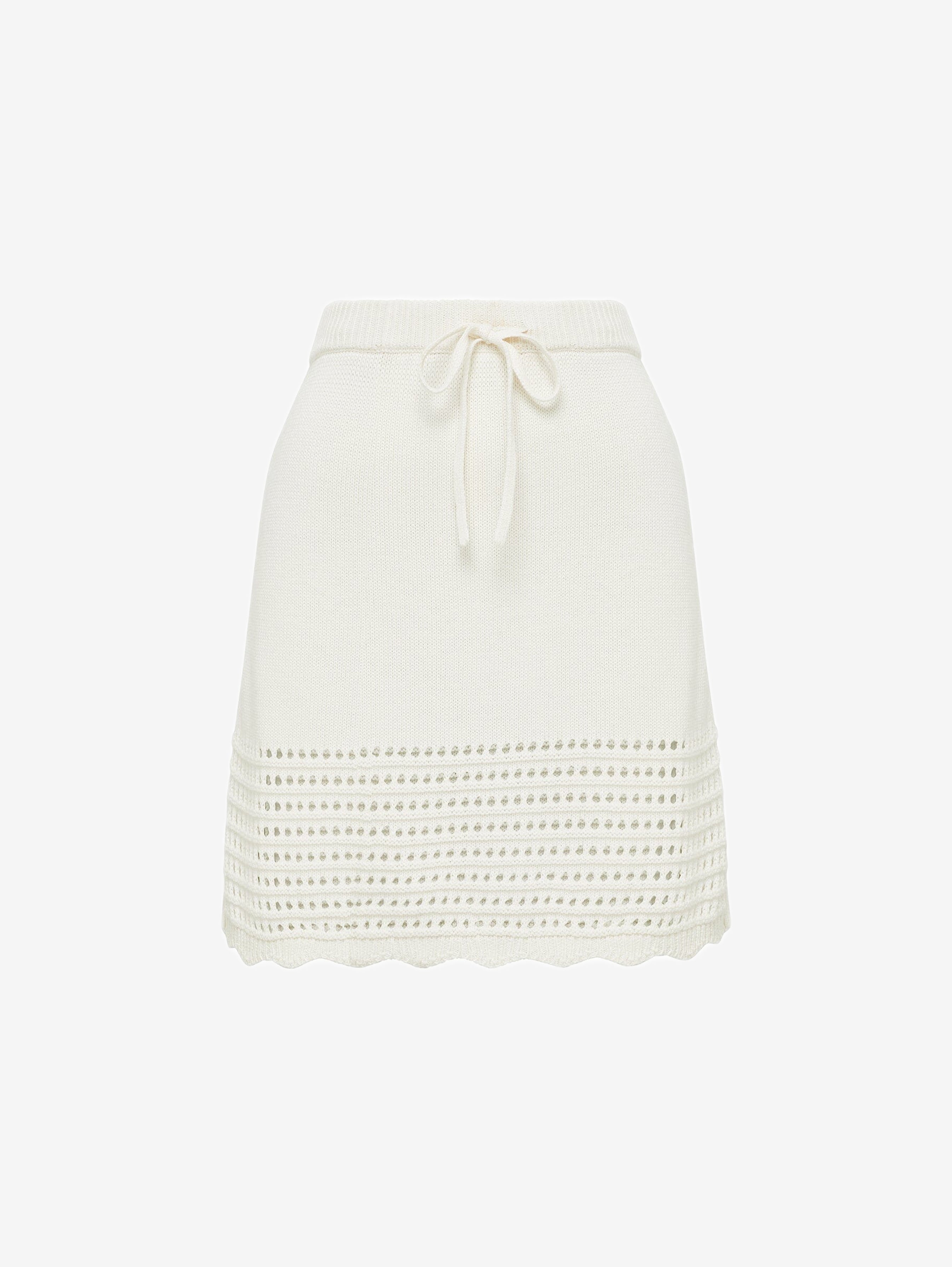 Margot Crochet Mini Skirt