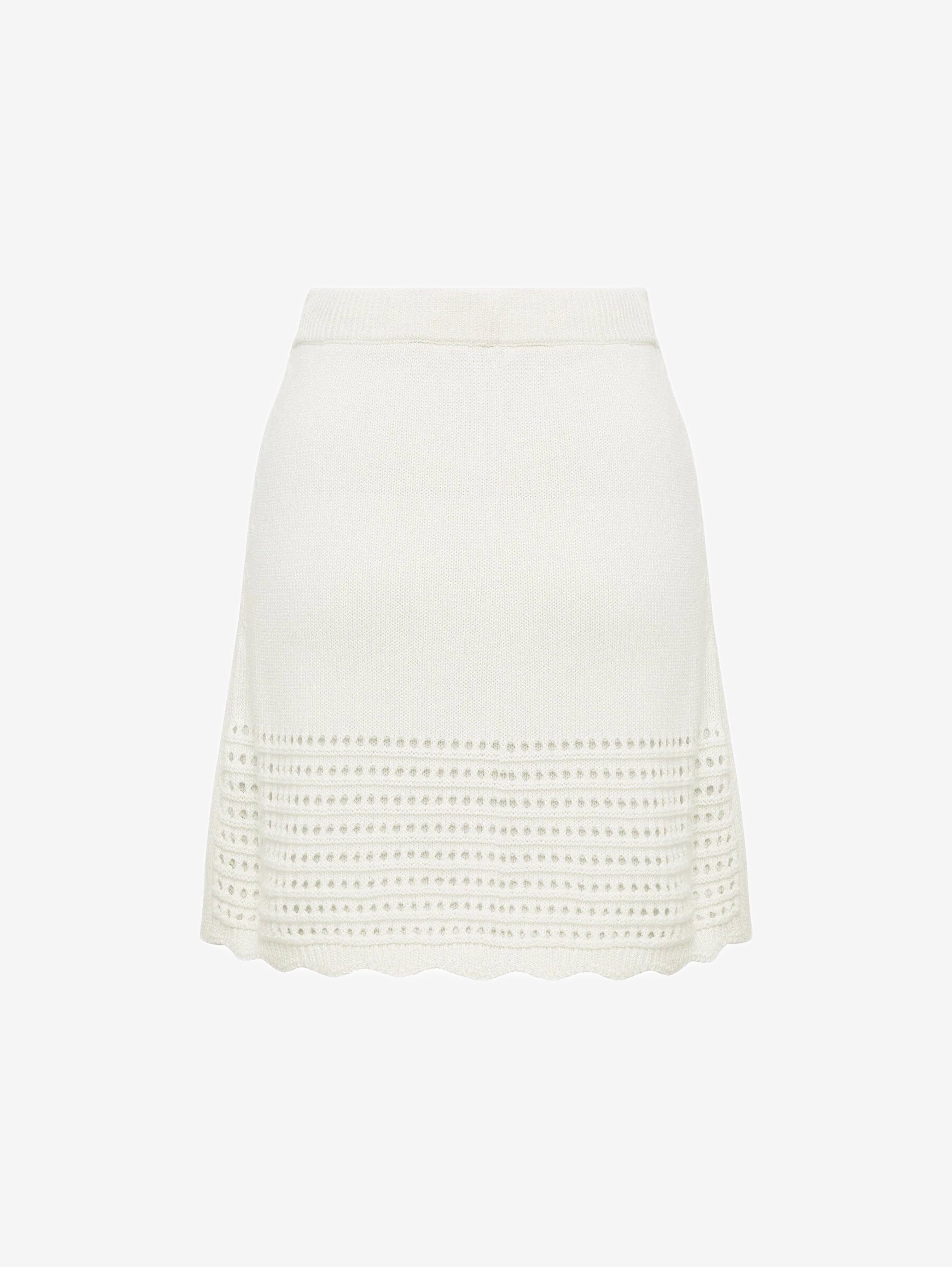 Margot Crochet Mini Skirt Skirt Iris and Wool 