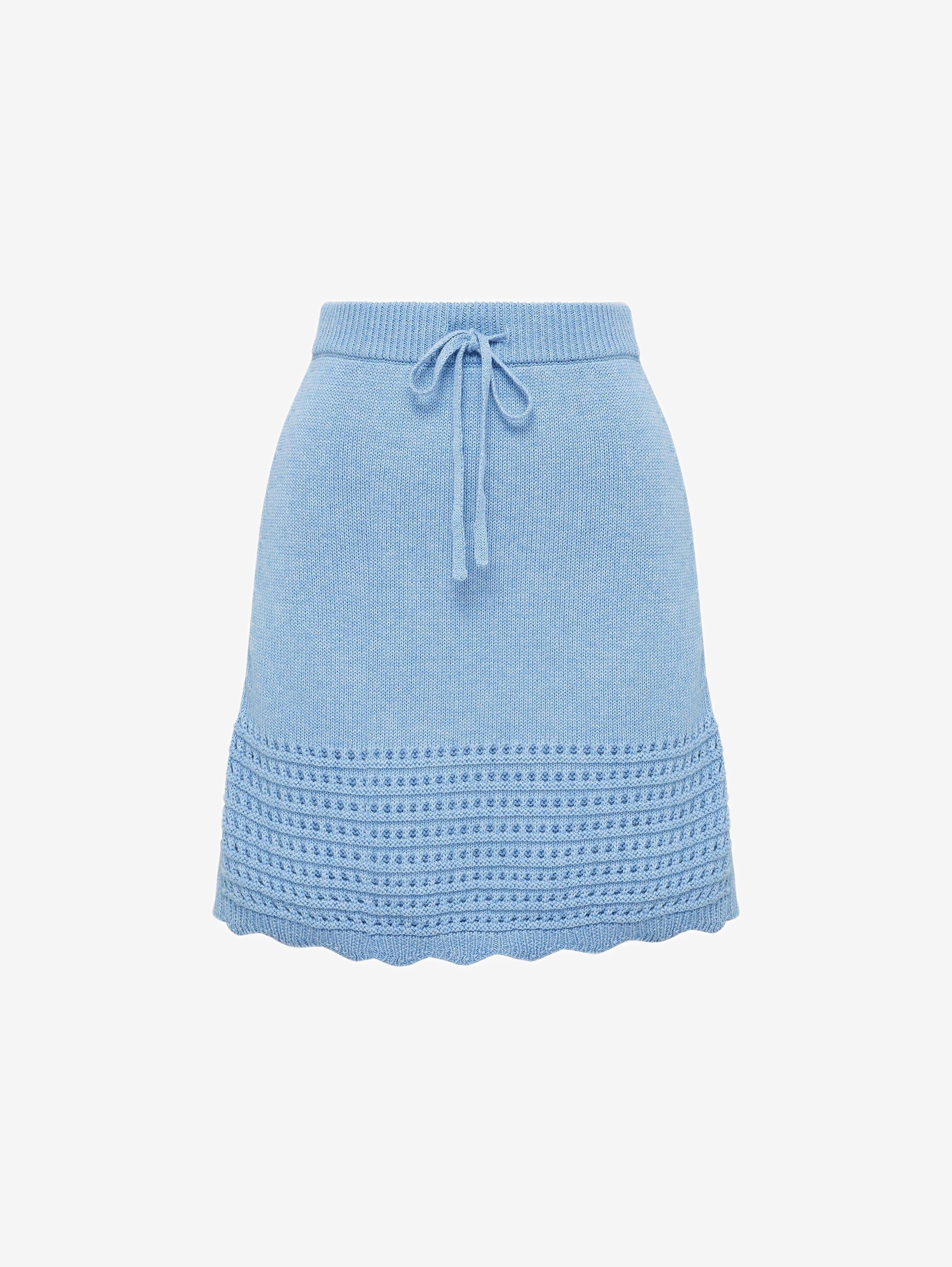 Margot Crochet Mini Skirt Skirt Iris and Wool 