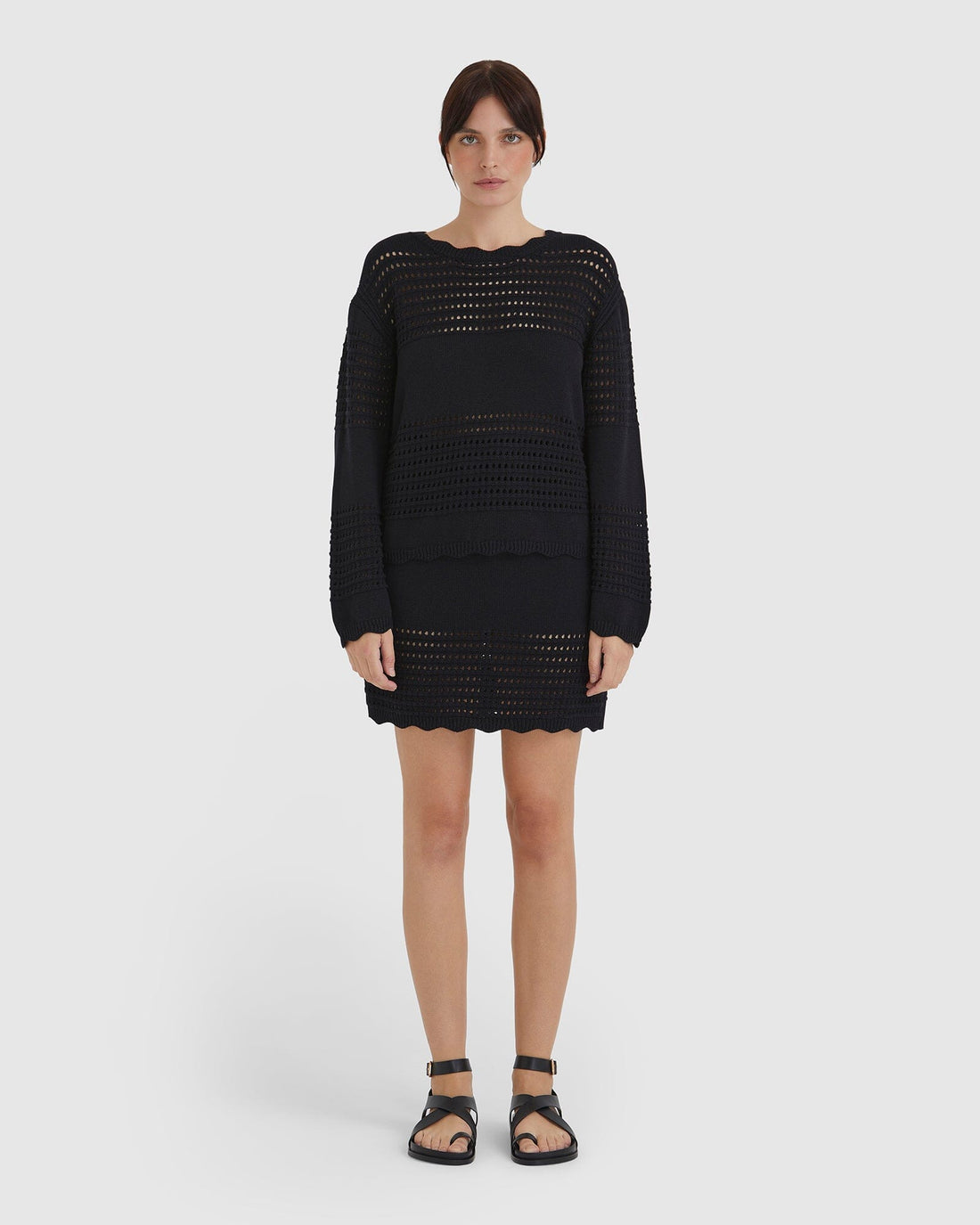 Margot Crochet Sweater Knitwear Iris and Wool 