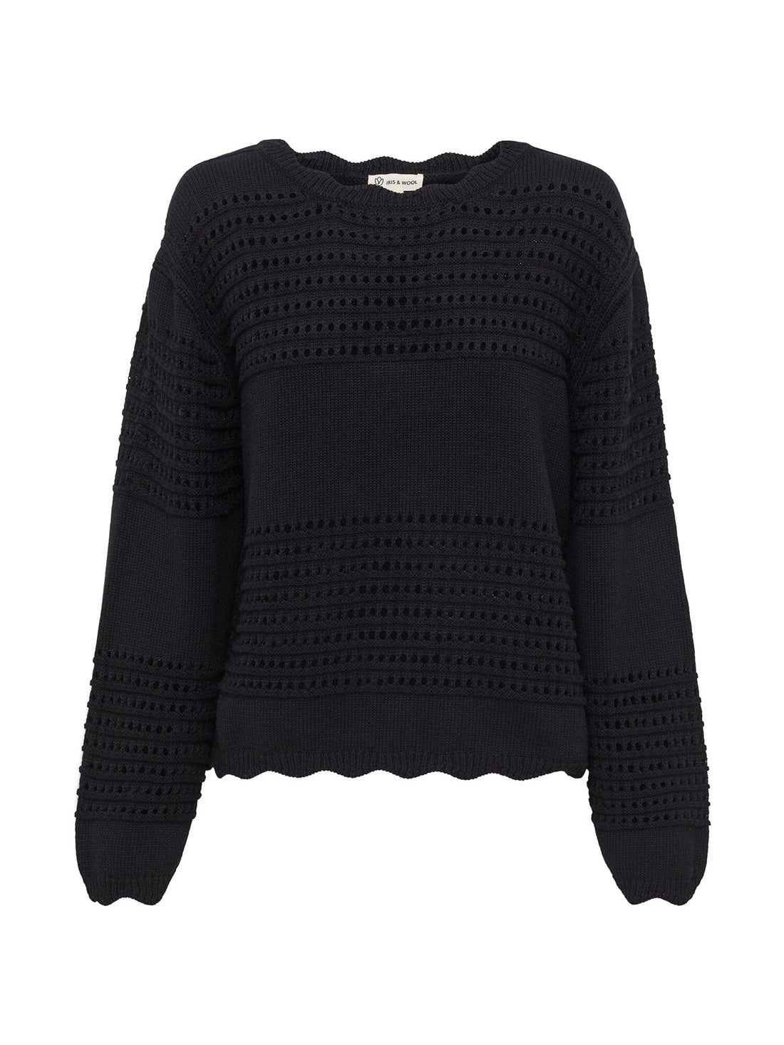 Margot Crochet Sweater Knitwear Iris and Wool 