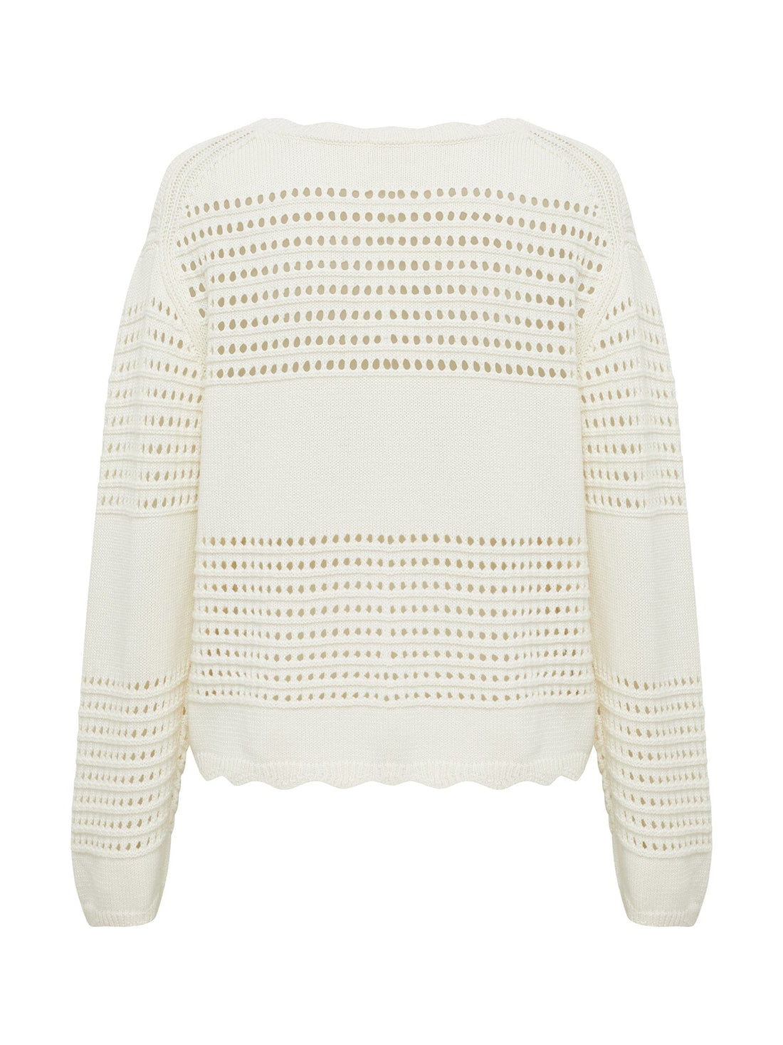 Margot Crochet Sweater Knitwear Iris and Wool 