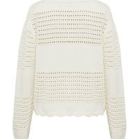 Margot Crochet Sweater Knitwear Iris and Wool 