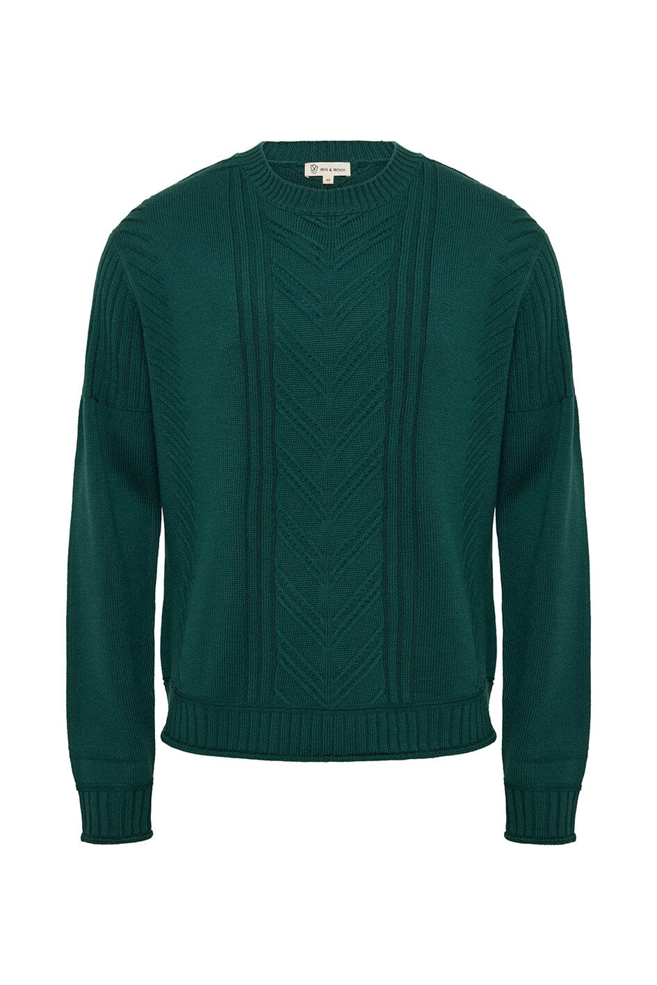 Men's Gansey Sweater Knitwear Iris and Wool 