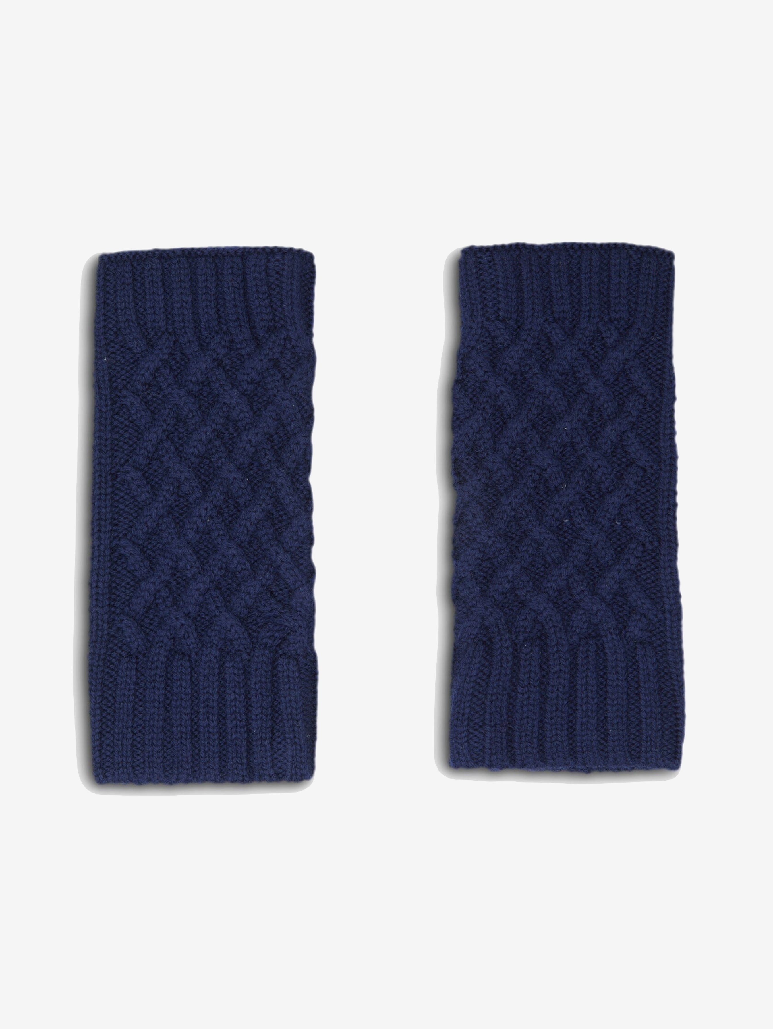 Merino Wool Cable Gloves