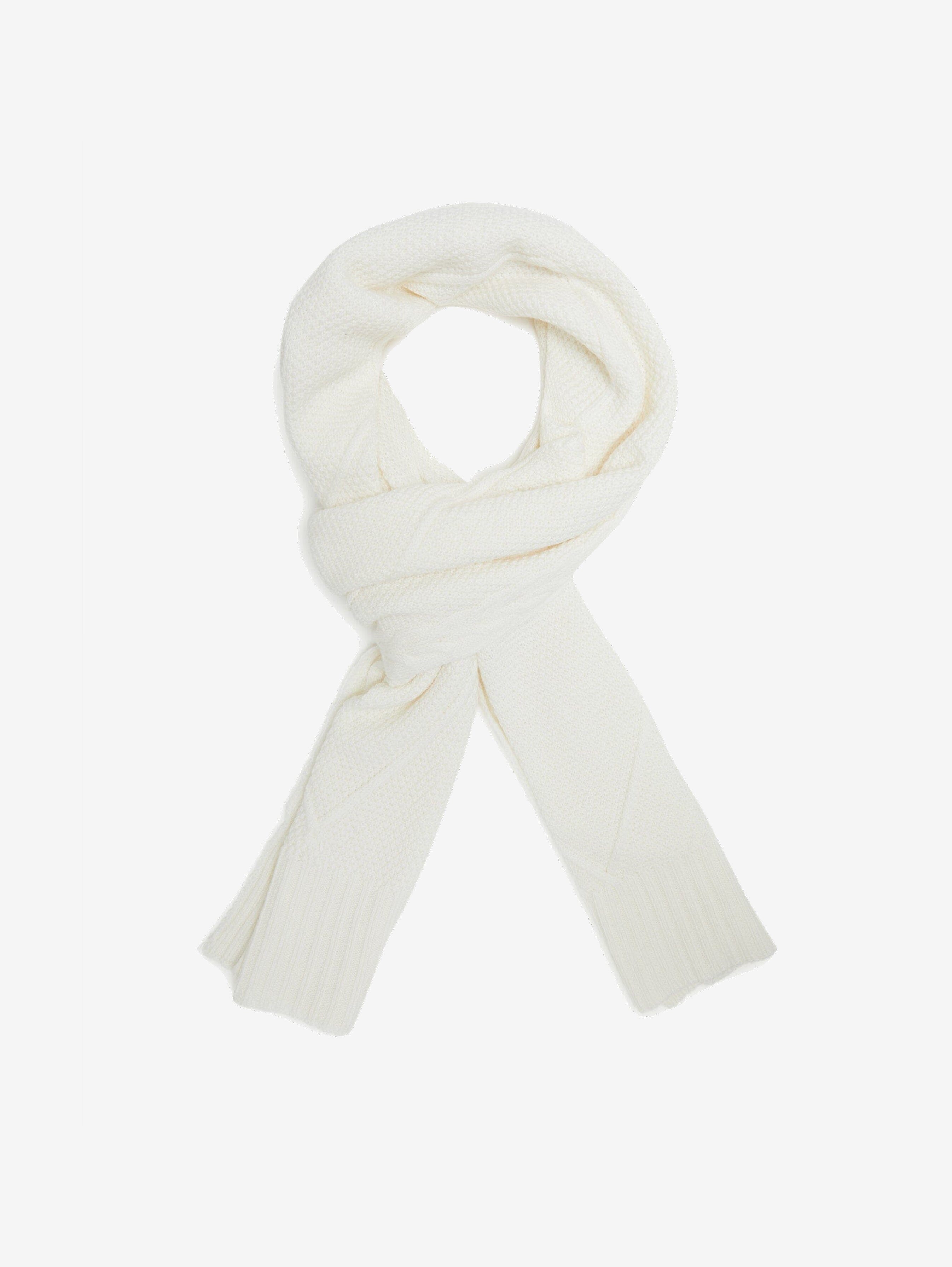 Merino Wool Cable Scarf Scarves Iris and Wool 