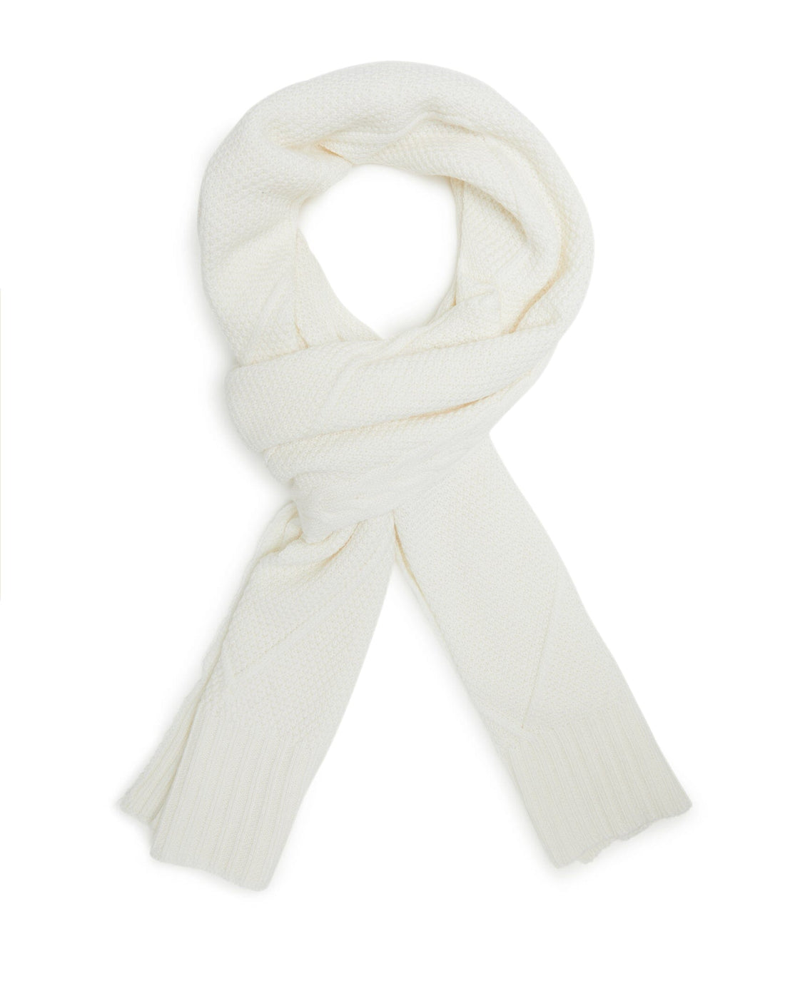 Merino Wool Cable Scarf Scarves Iris and Wool 