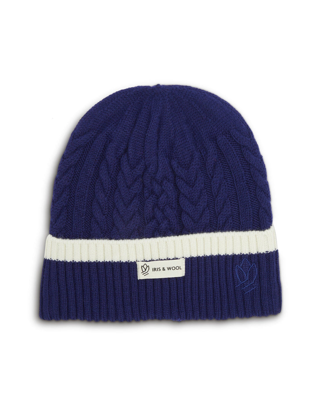Merino Wool Plait Beanie beanie Iris and Wool 