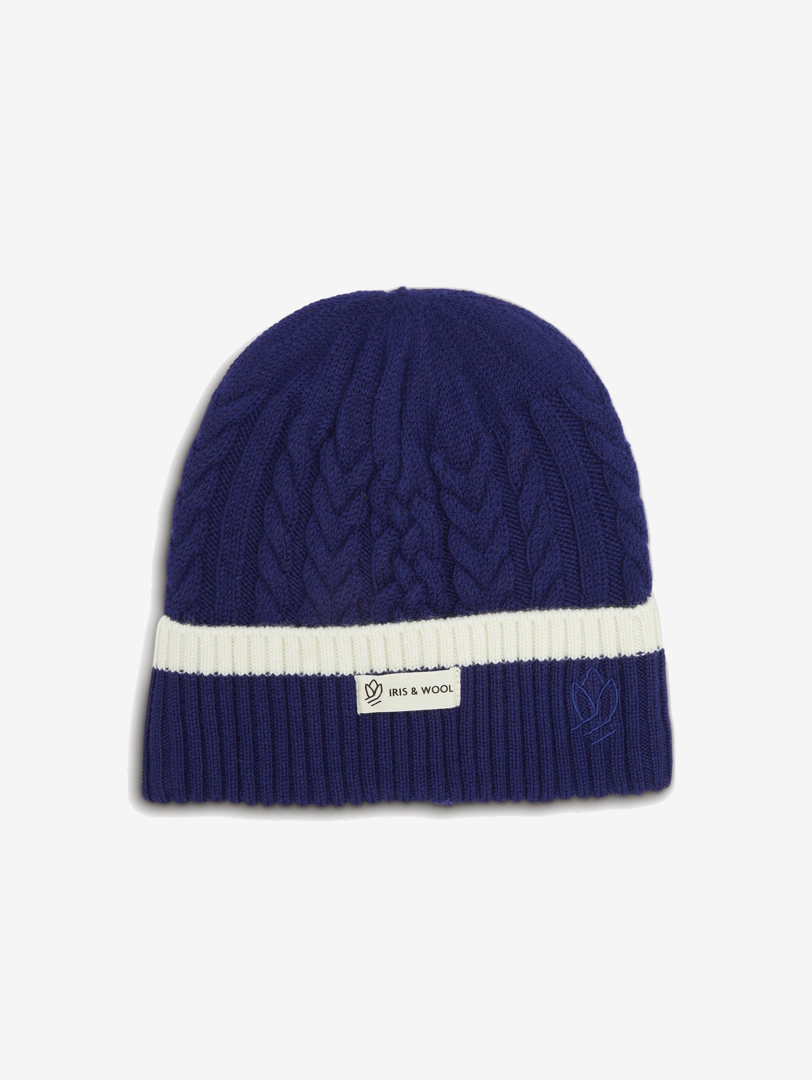 Merino Wool Plait Beanie beanie Iris and Wool 