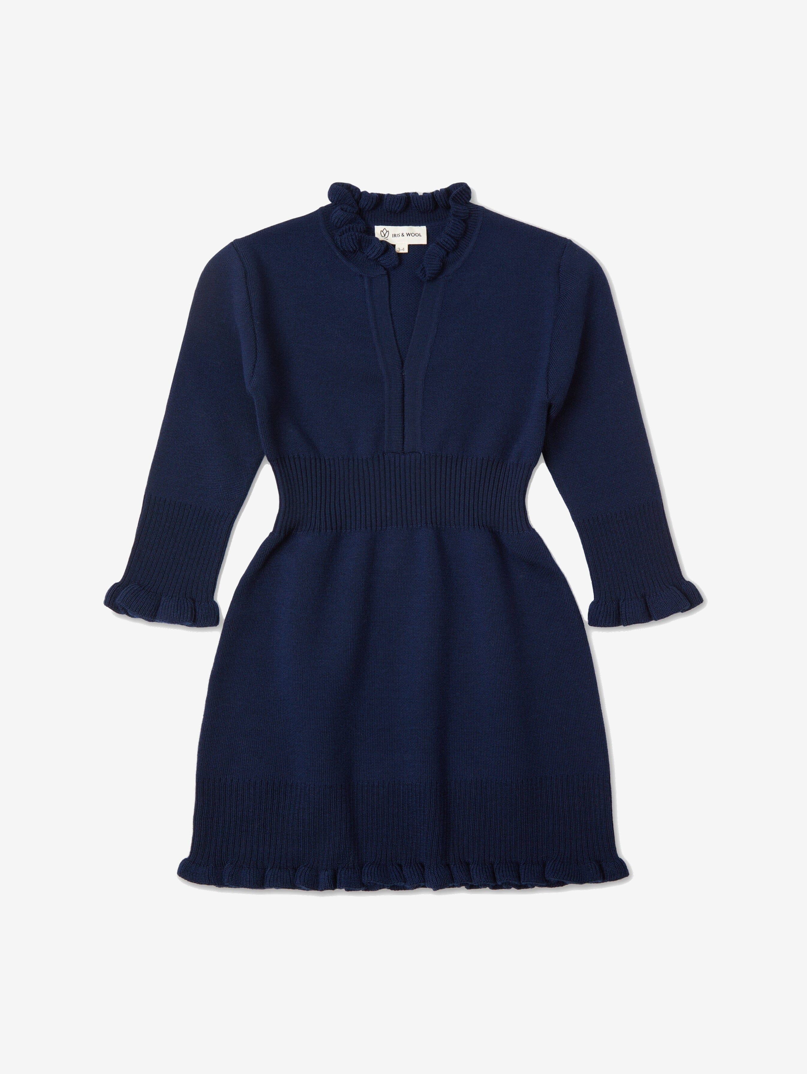 Mini Little River Dress For Girls Children Iris and Wool 