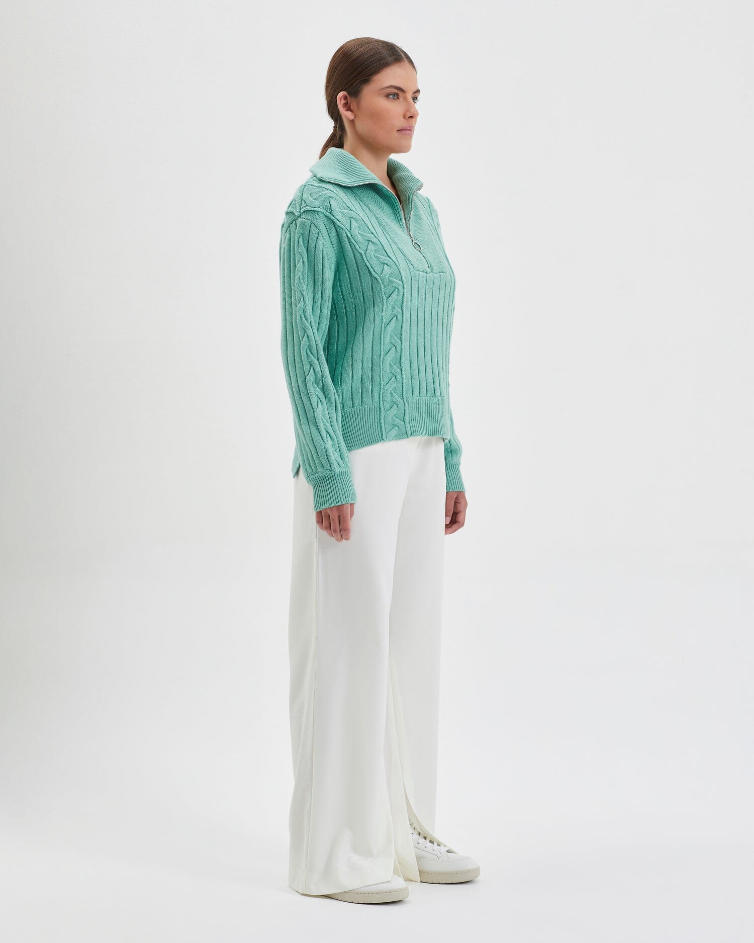 Nerida Sweater Knitwear Iris and Wool 