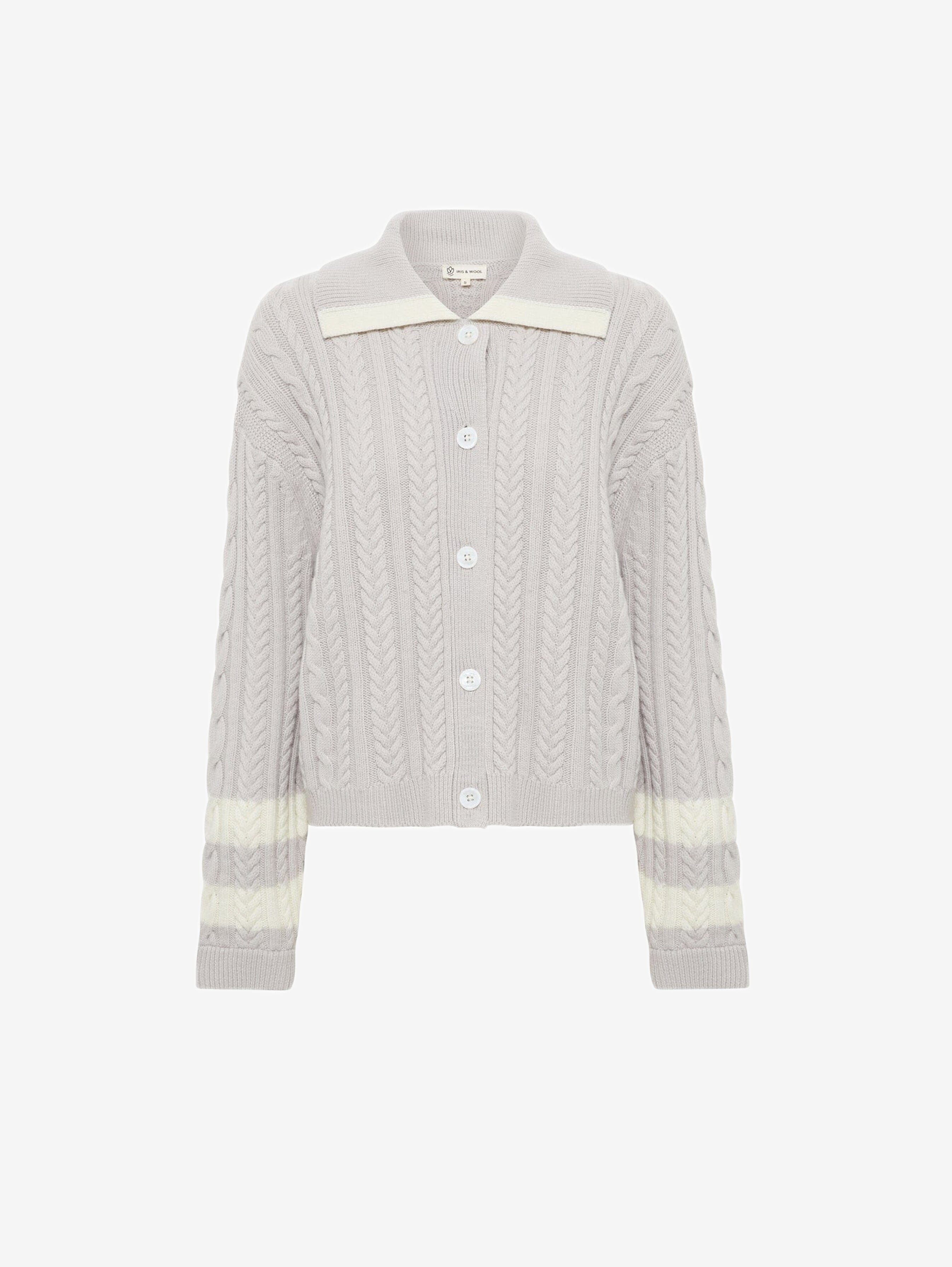 Petrisse Cardigan Knitwear Iris and Wool 