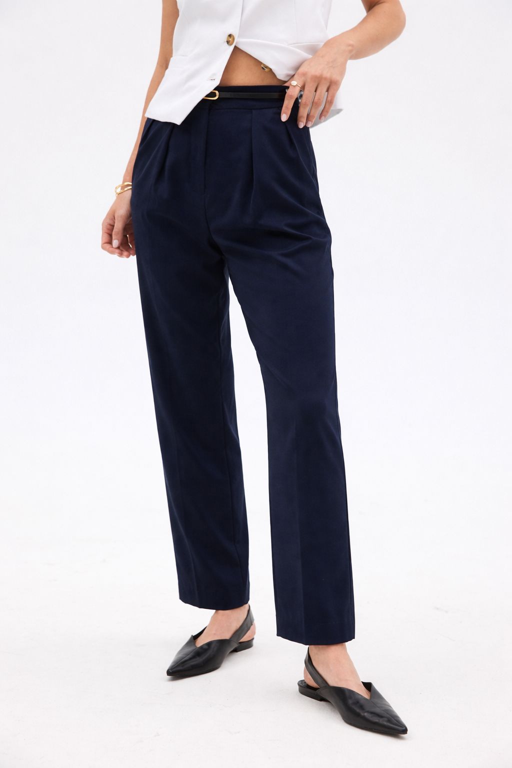 Pleated Pants Pants Iris and Wool 