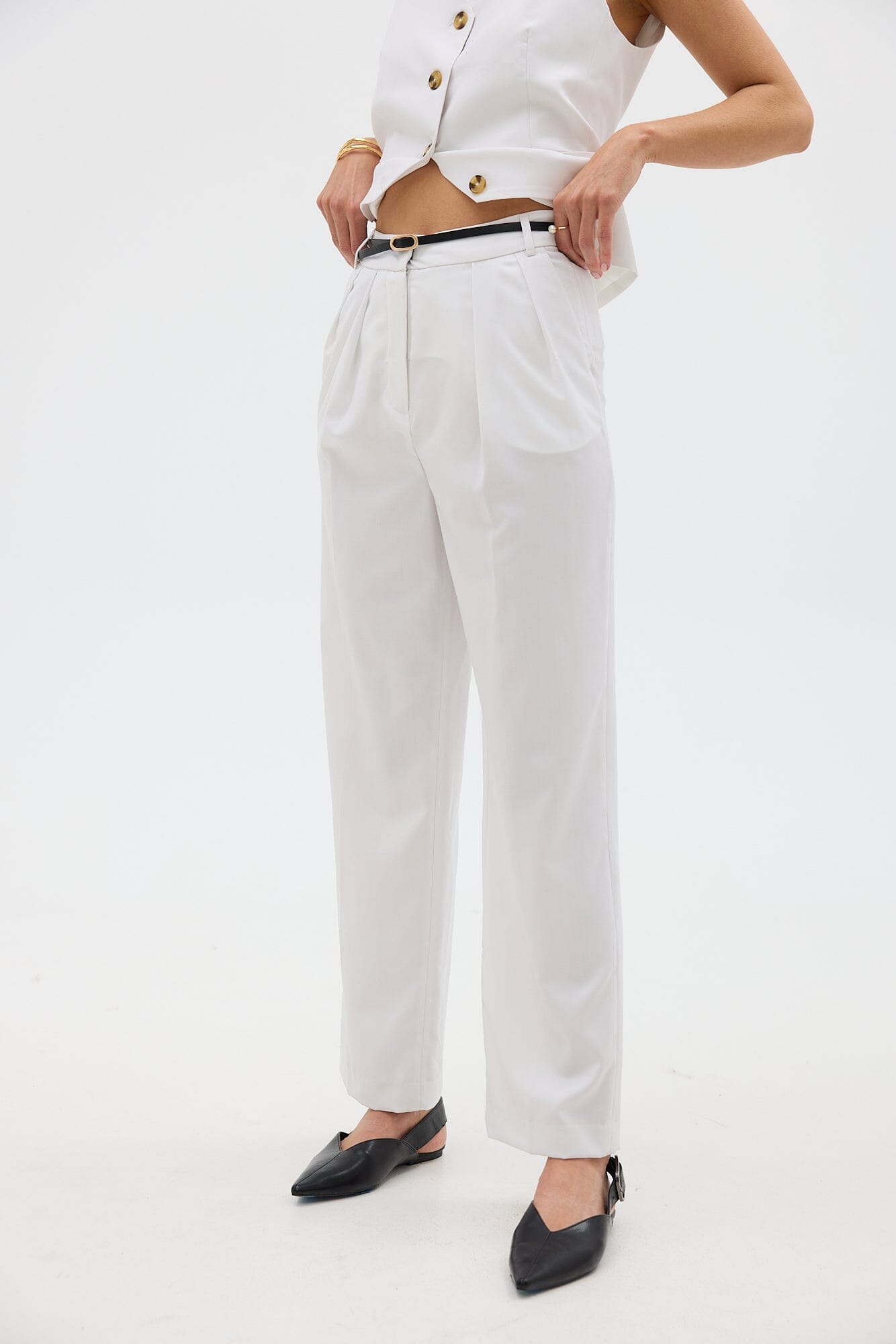 Pleated Pants Pants Iris and Wool 