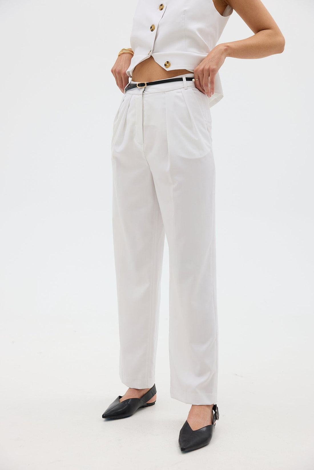 Pleated Pants Pants Iris and Wool 