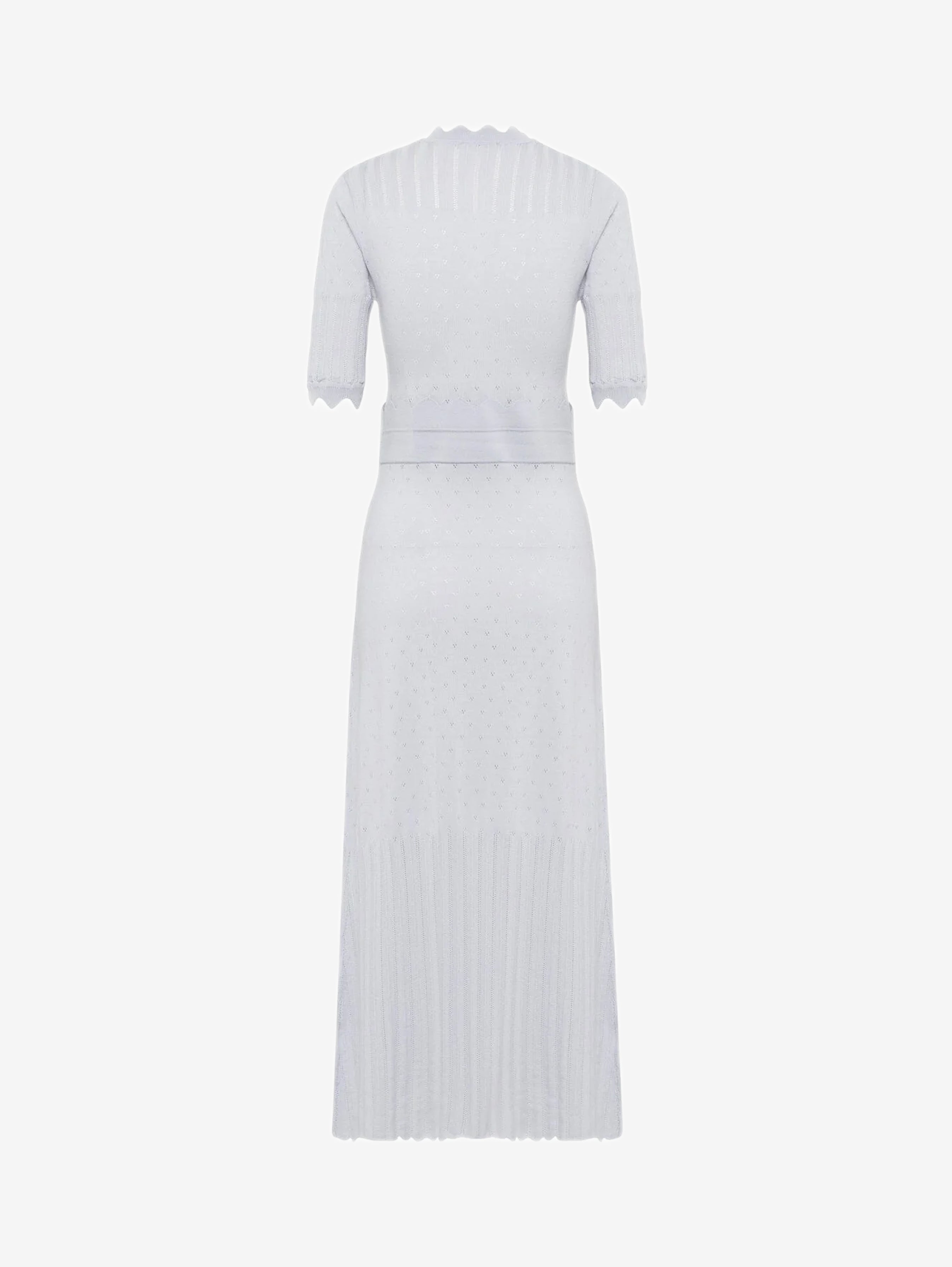 Pointelle Wool Dress