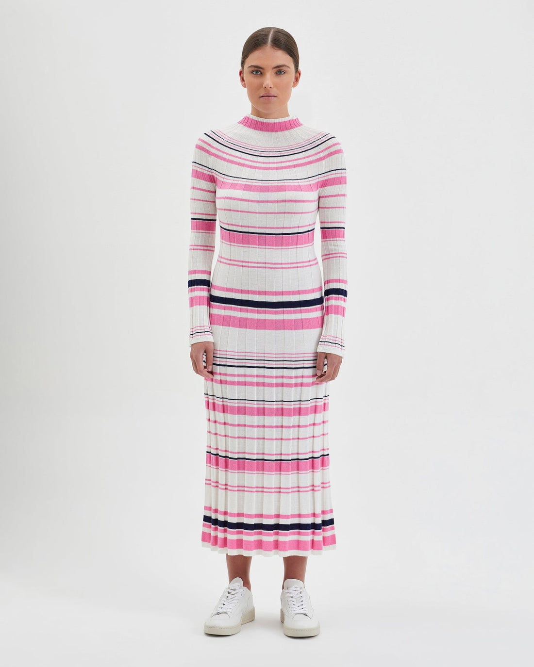 Poppy Dress Knitwear Iris and Wool 