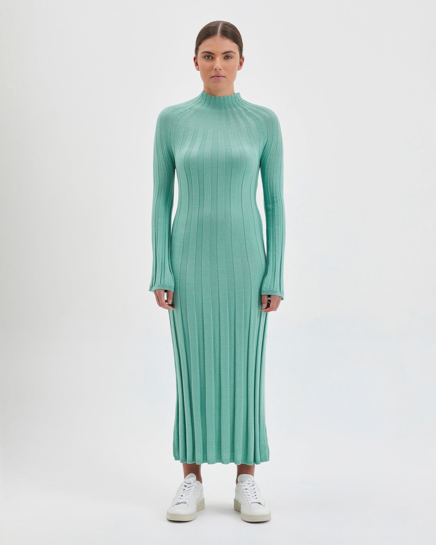 Poppy Dress Knitwear Iris and Wool 