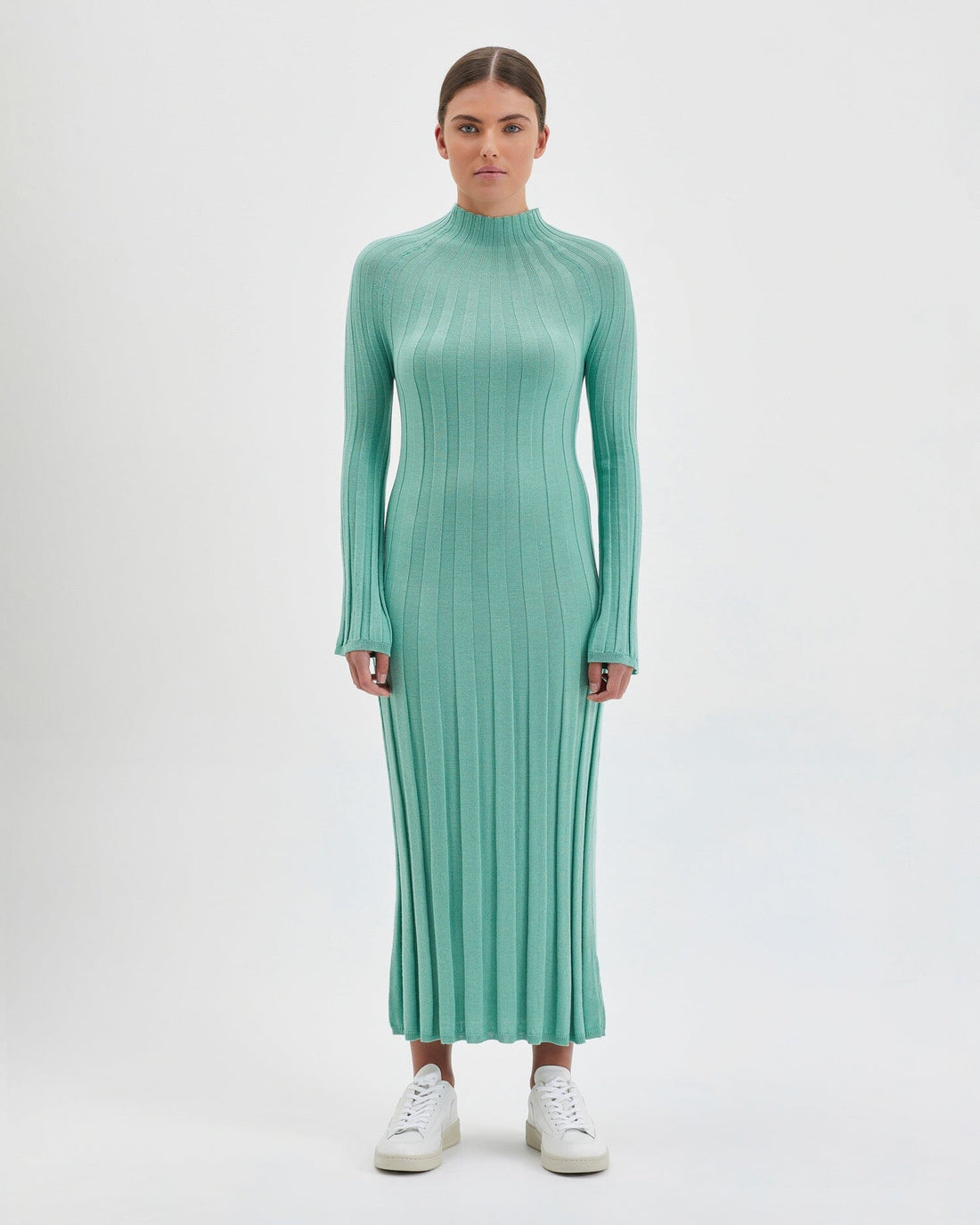 Poppy Dress Knitwear Iris and Wool 