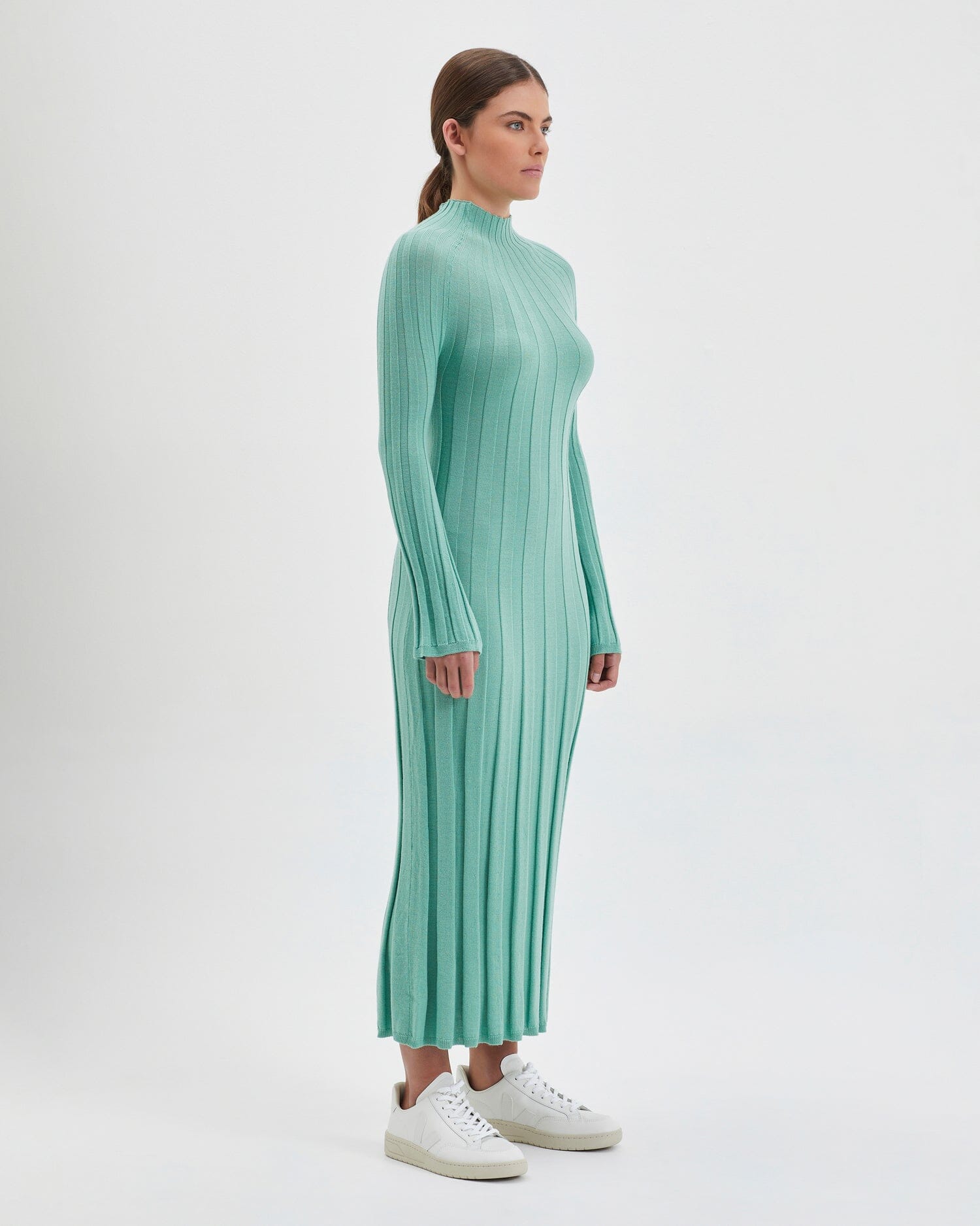 Poppy Dress Knitwear Iris and Wool 