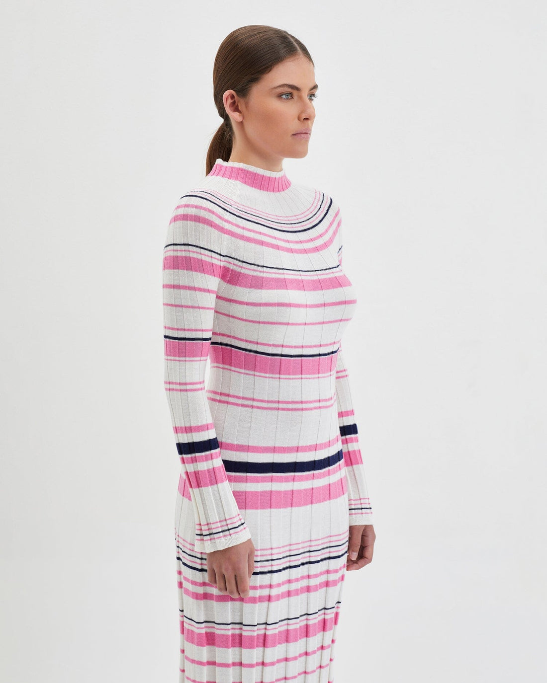 Poppy Dress Knitwear Iris and Wool 