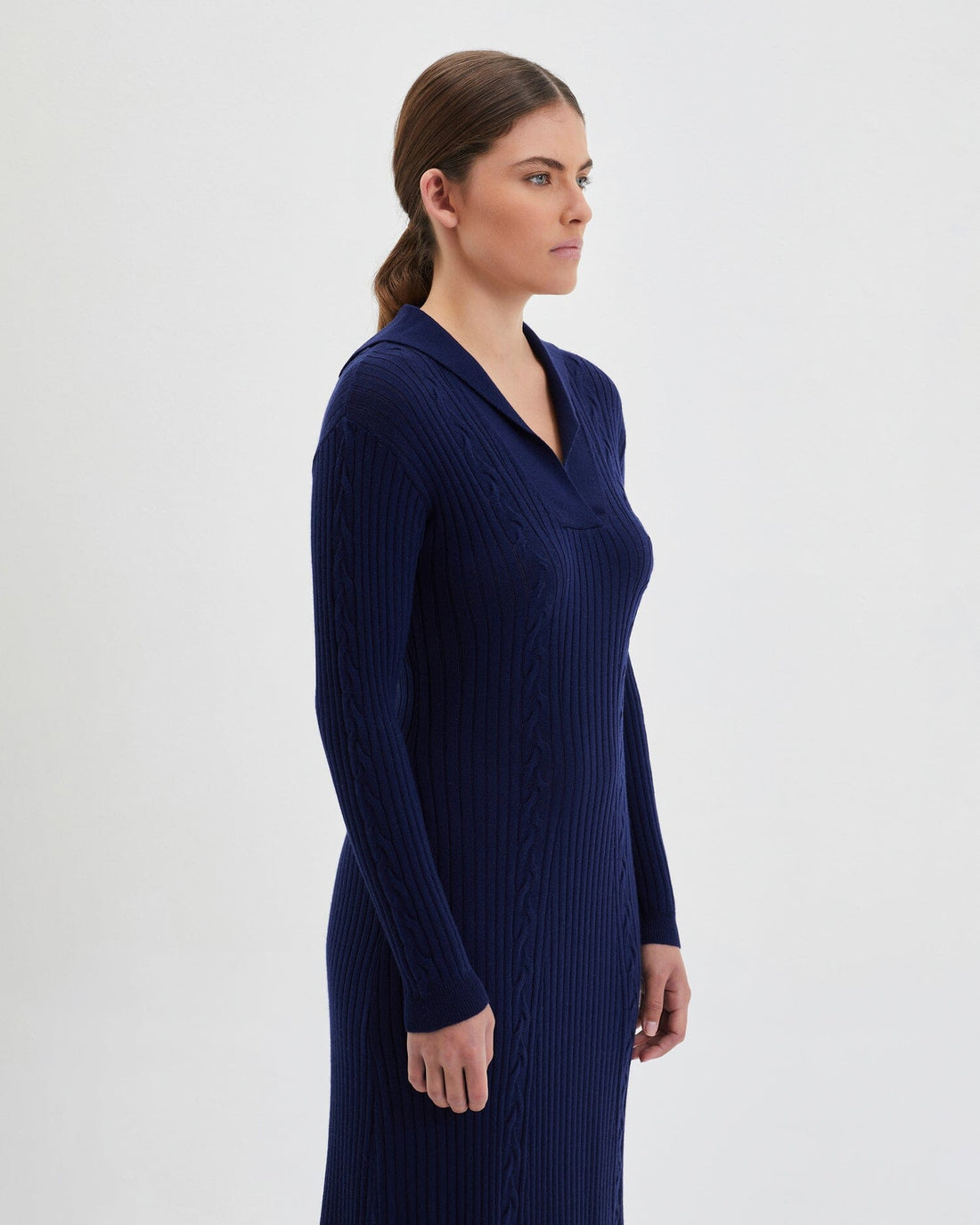 Queenie Dress Knitwear Iris and Wool 