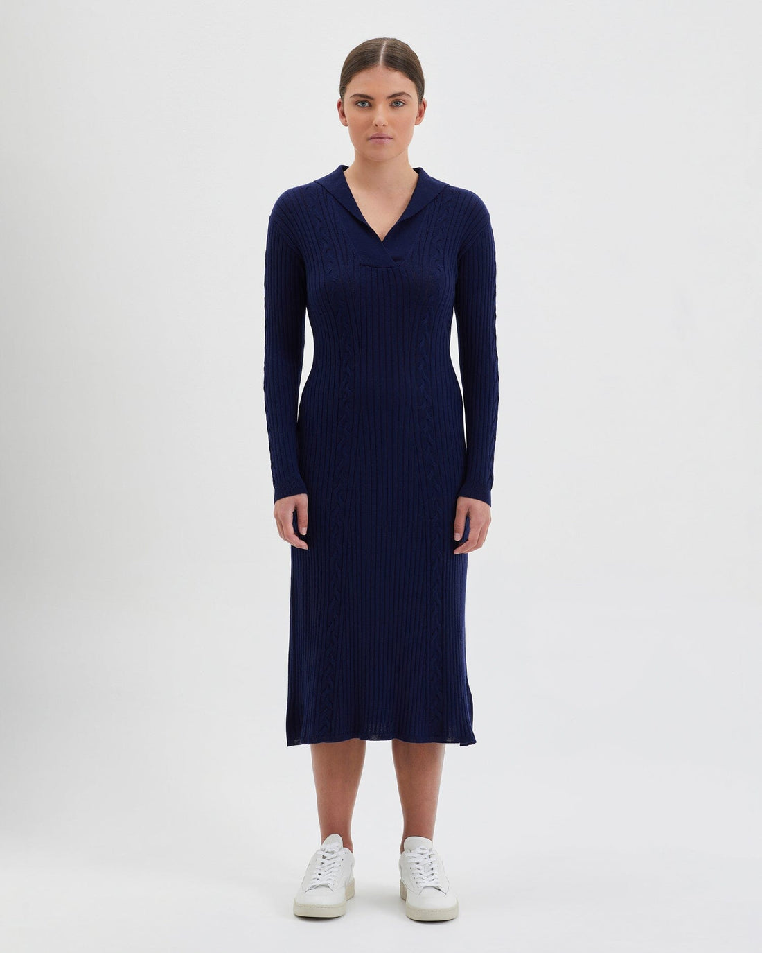 Queenie Dress Knitwear Iris and Wool 