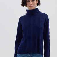 Quirindi Cable Knitwear Iris and Wool 
