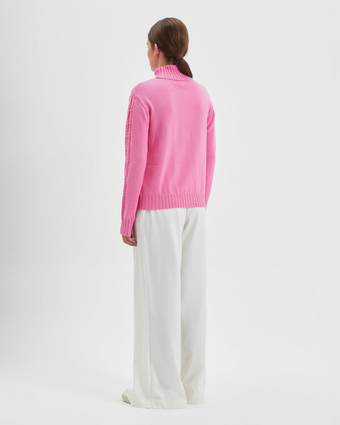 Quirindi Cable Knitwear Iris and Wool 