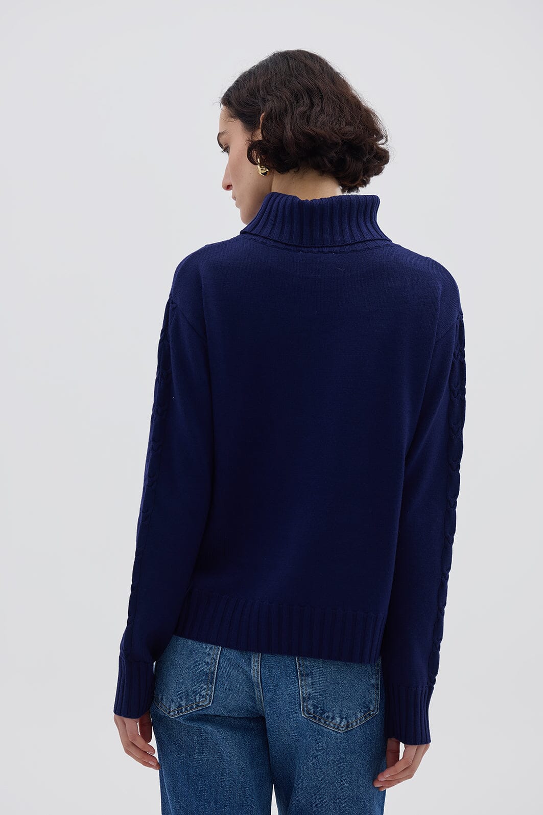 Quirindi Cable Knitwear Iris and Wool 