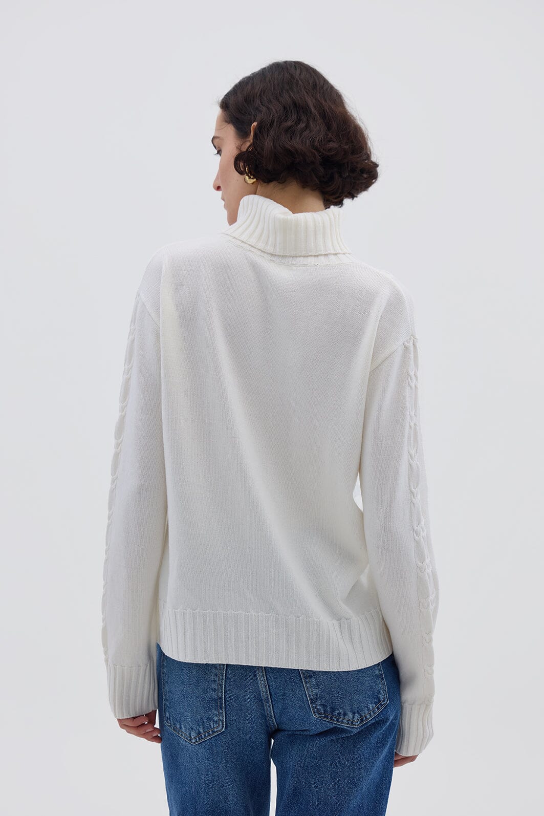 Quirindi Cable Knitwear Iris and Wool 