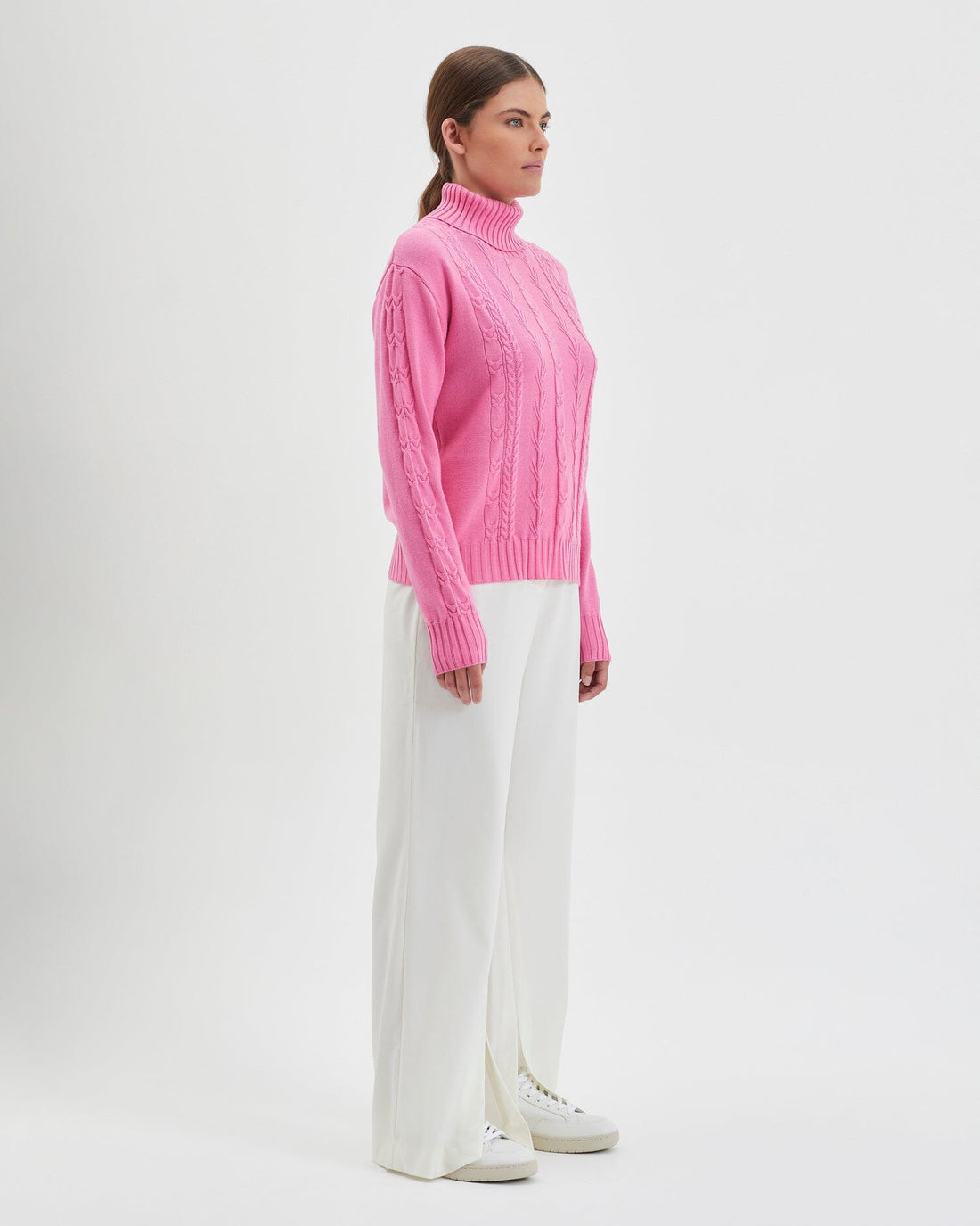 Quirindi Cable Knitwear Iris and Wool 